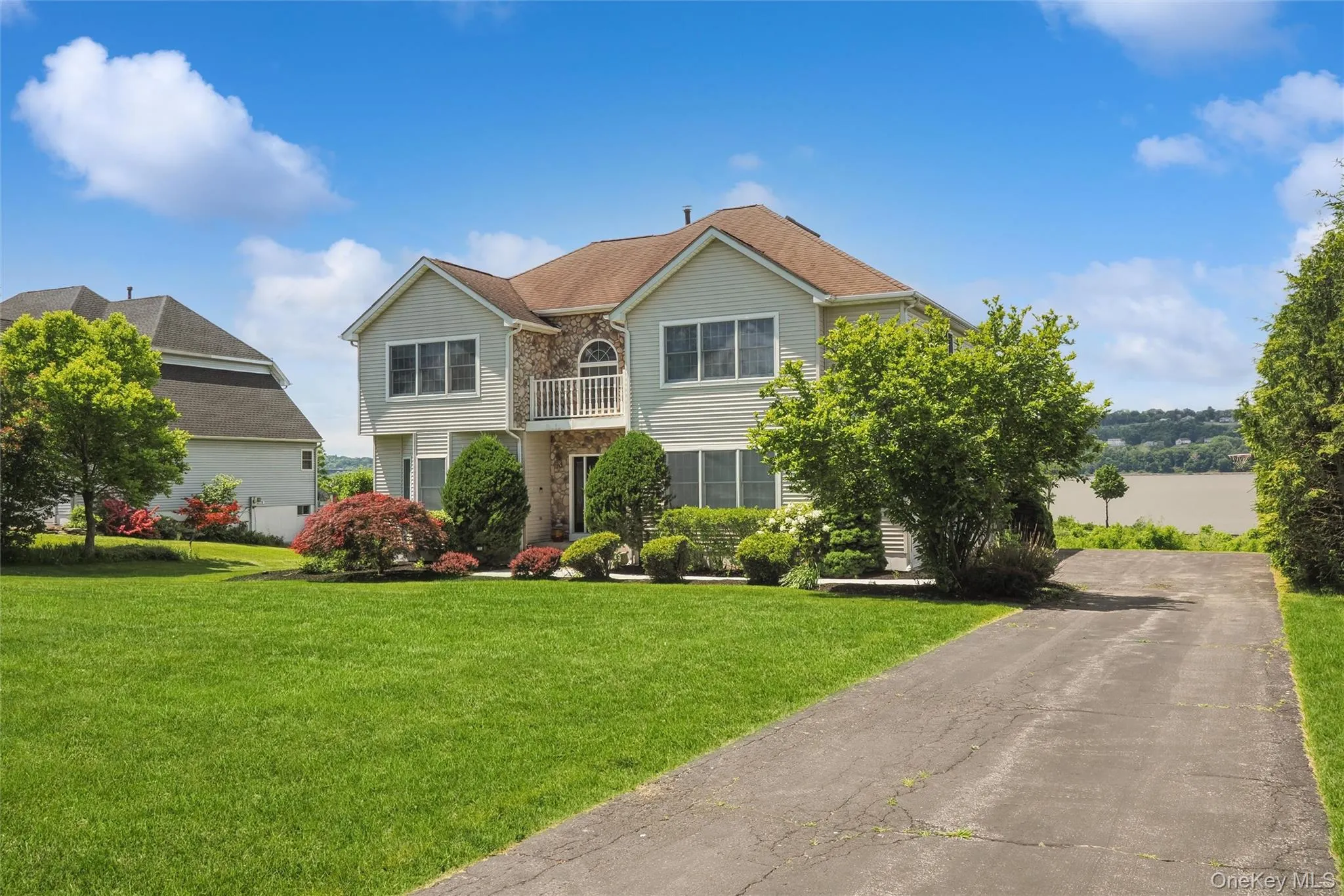 View of the Hudson River as you come drive into your home View of the Hudson River as you come drive into your home