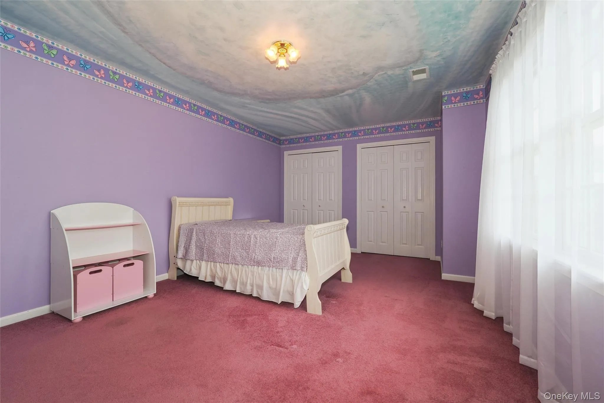 Large Secondary BR with Full Wall of Closets Large Secondary BR with Full Wall of Closets