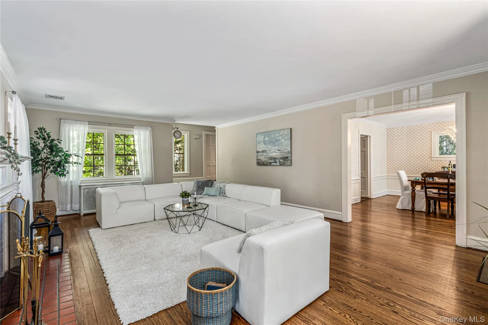 Living & Dining Rooms - Sunroom View Living & Dining Rooms - Sunroom View