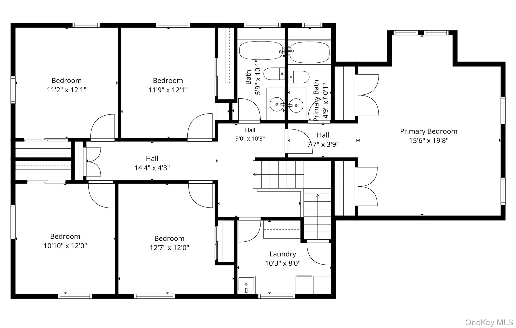 Second floor floor plan Second floor floor plan