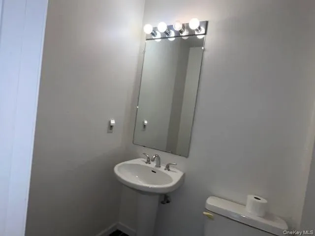 Powder room on 1st floor Powder room on 1st floor
