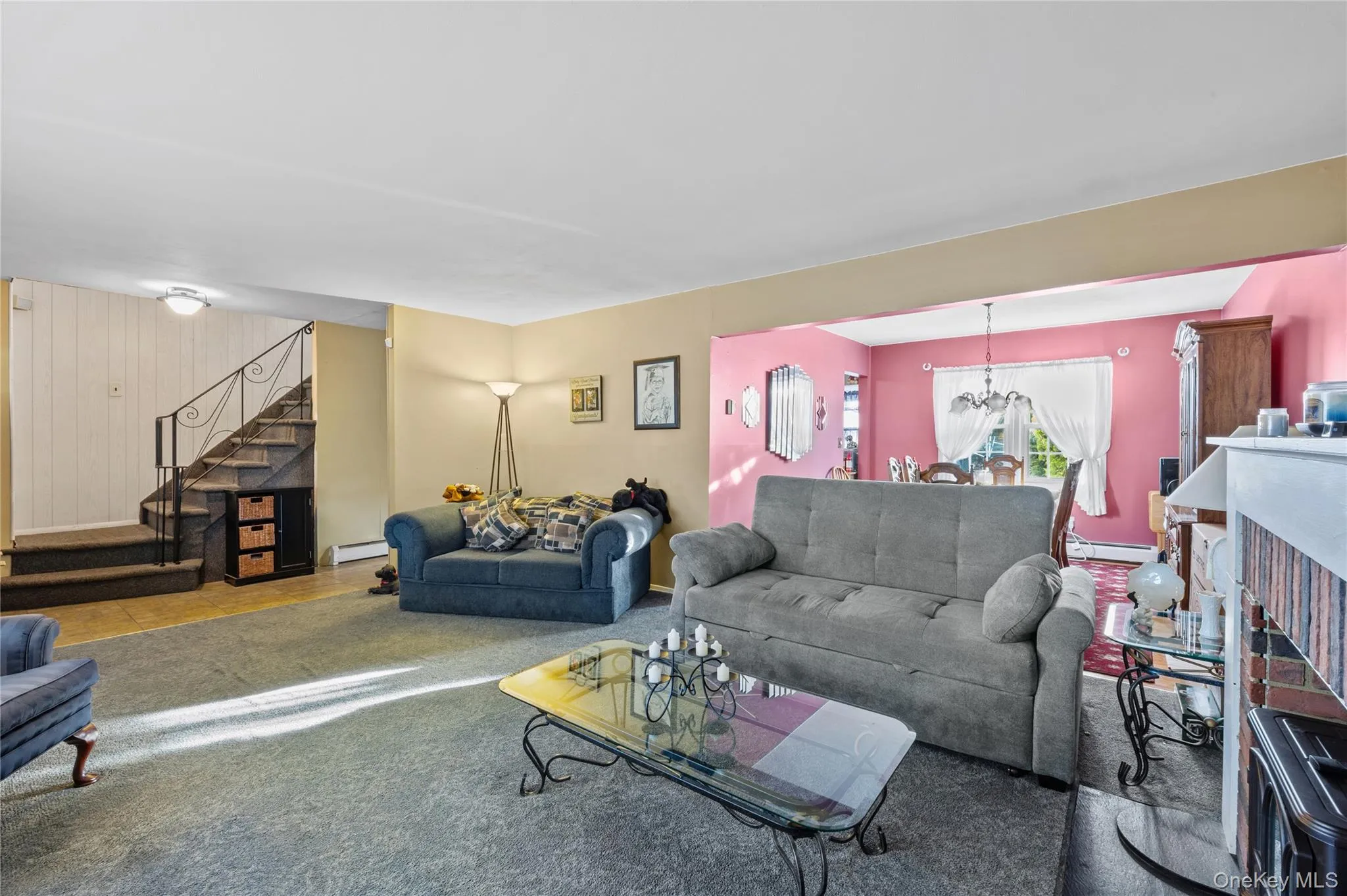Spacious open living area Spacious open living area