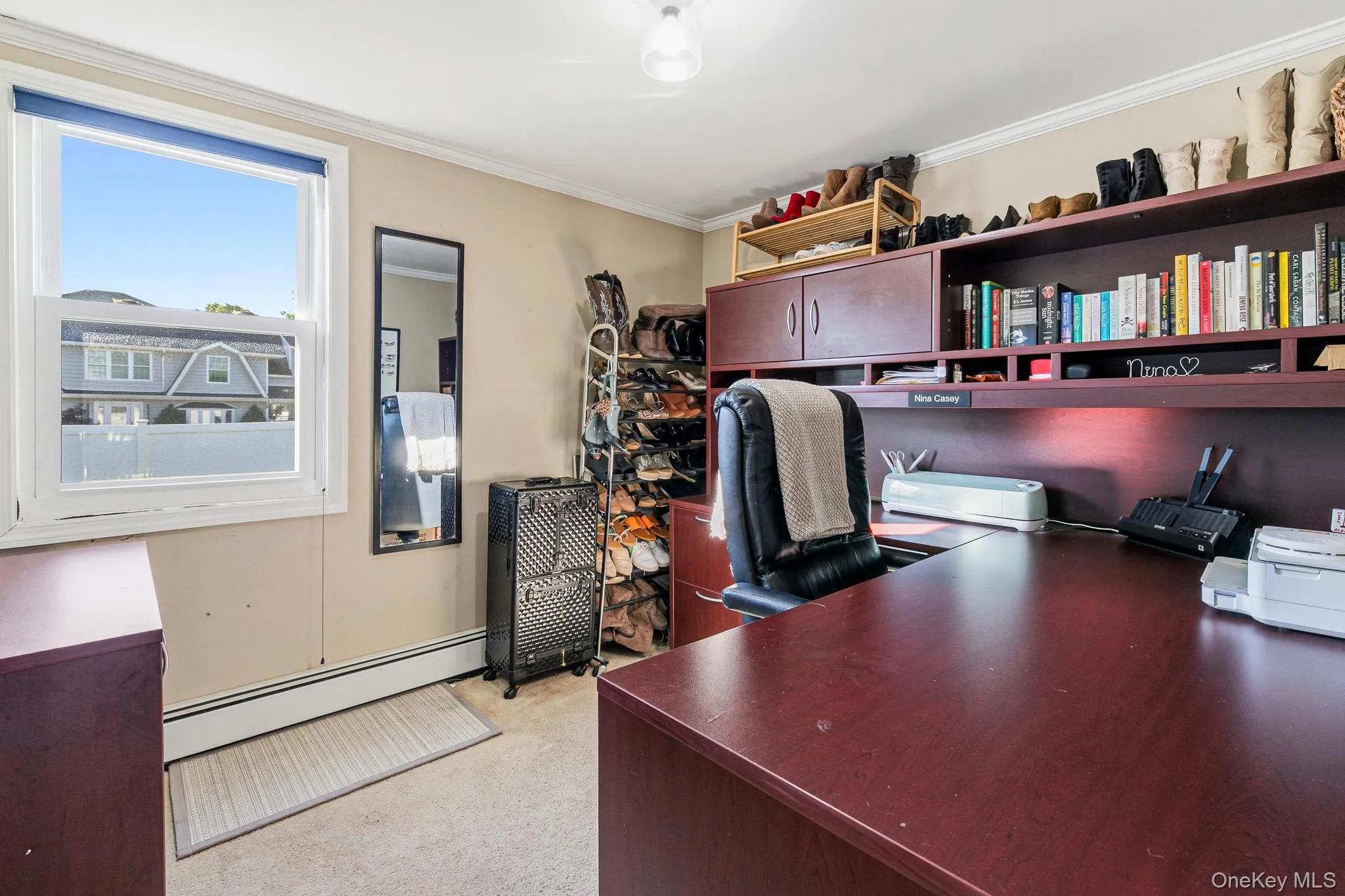 The First Guest Bedroom Offers A Large Window For Natural Light, Ample Room For Furniture, Closet & Hardwood Floors (Under The Carpeting). The First Guest Bedroom Offers A Large Window For Natural Light, Ample Room For Furniture, Closet & Hardwood Floors (Under The Carpeting).
