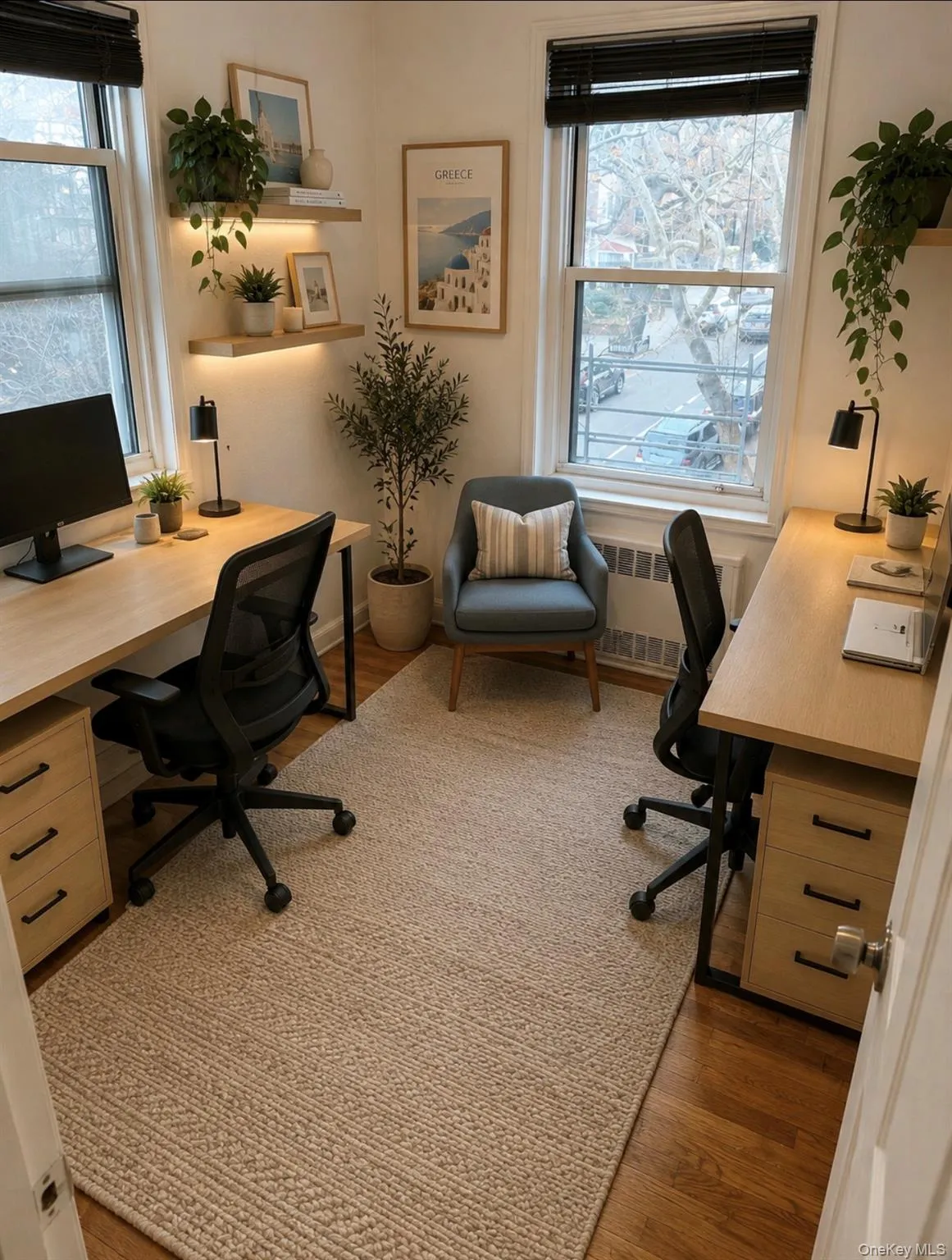 A Suggestion for the bonus room as an Up-scale home office... A Suggestion for the bonus room as an Up-scale home office...