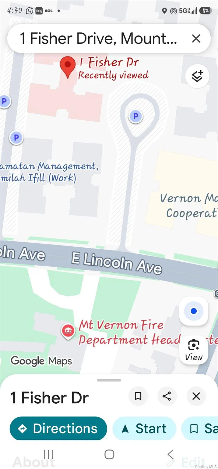 Enter on E Lincoln Ave directly across from Mt Vernon Fire Department Headquarters Enter on E Lincoln Ave directly across from Mt Vernon Fire Department Headquarters