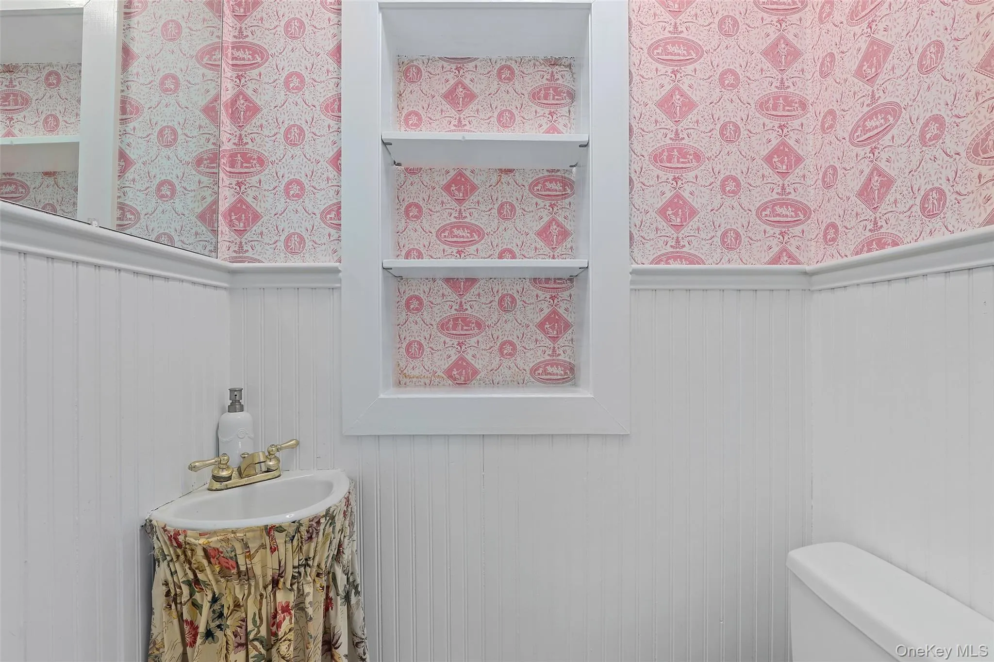 Powder room on main floor Powder room on main floor