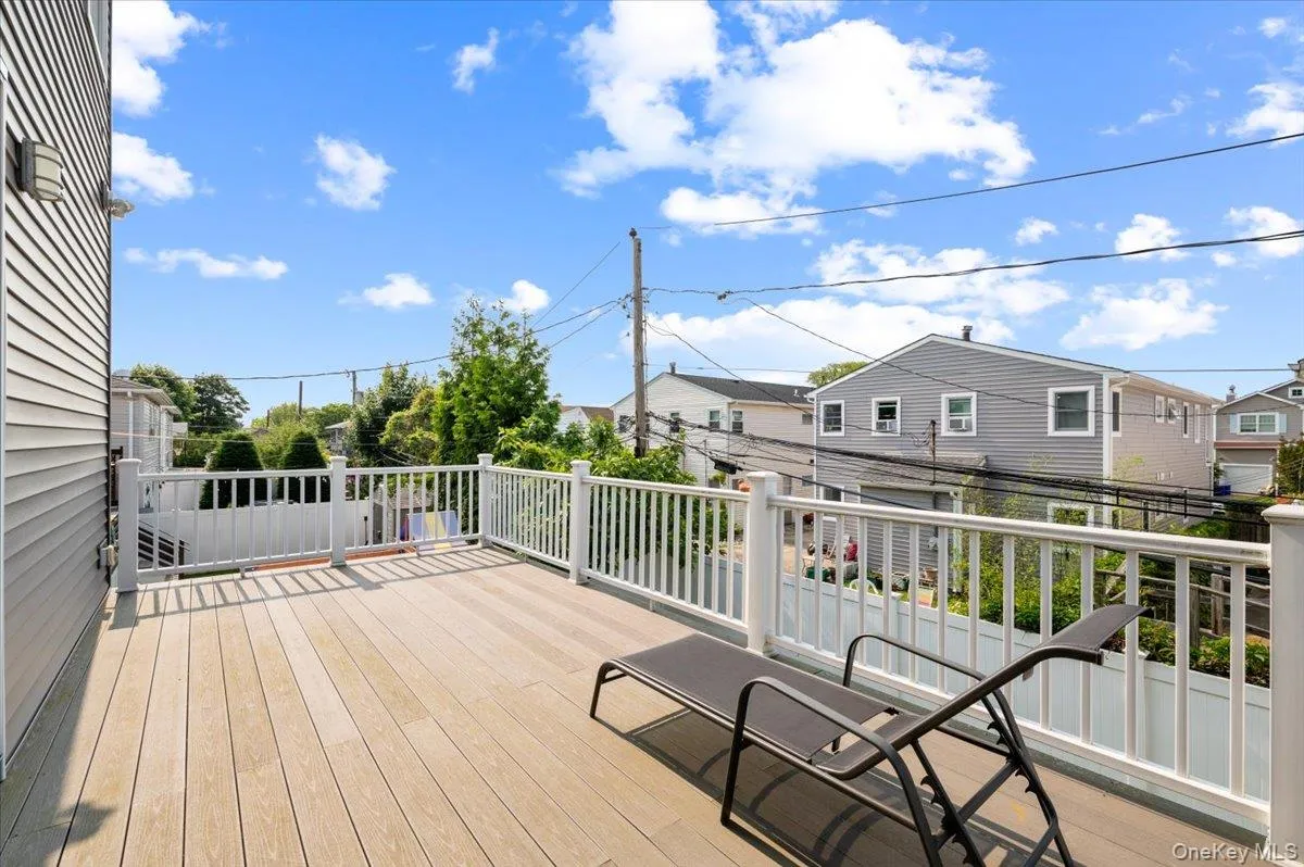 Deck featuring a residential view Deck featuring a residential view