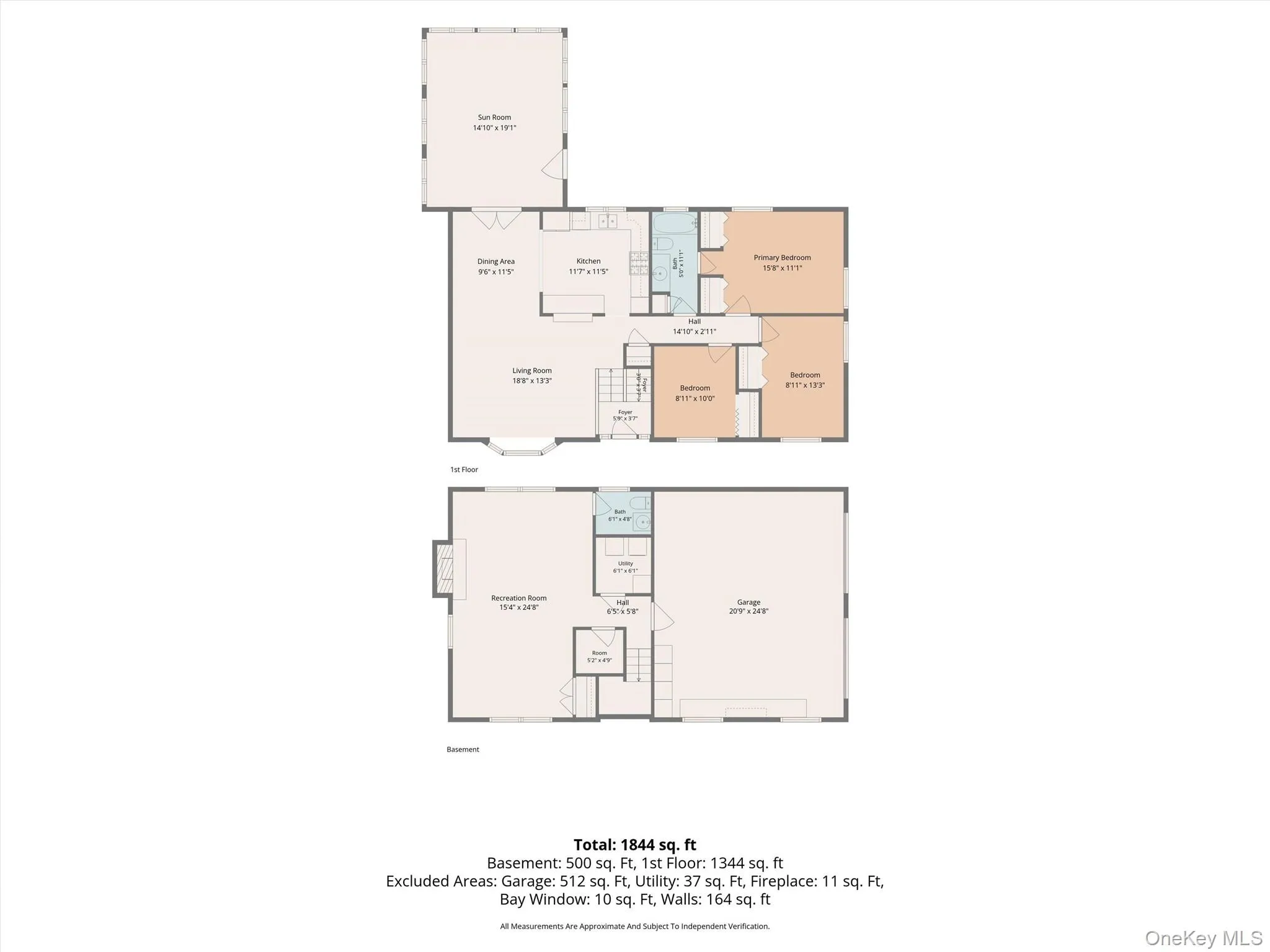 Combined floorplans Combined floorplans