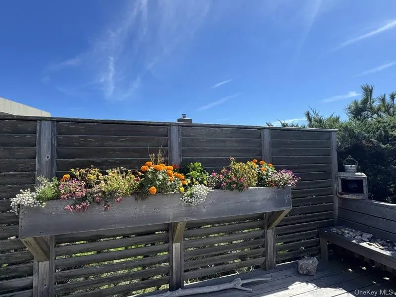 Built in planter Built in planter