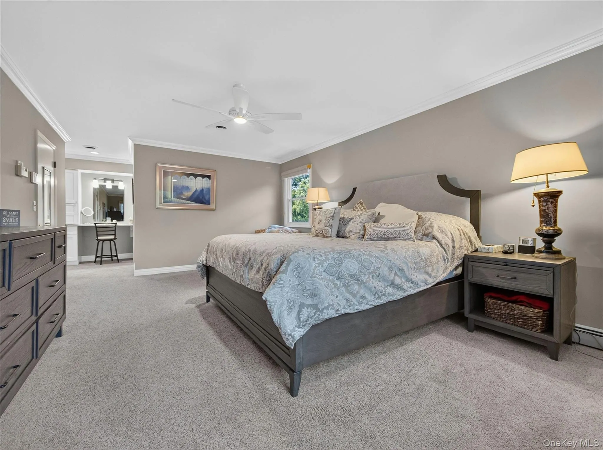 Thoughtfully designed with comfort in mind, the primary bedroom combines generous proportions with a calm, inviting atmosphere. Thoughtfully designed with comfort in mind, the primary bedroom combines generous proportions with a calm, inviting atmosphere.