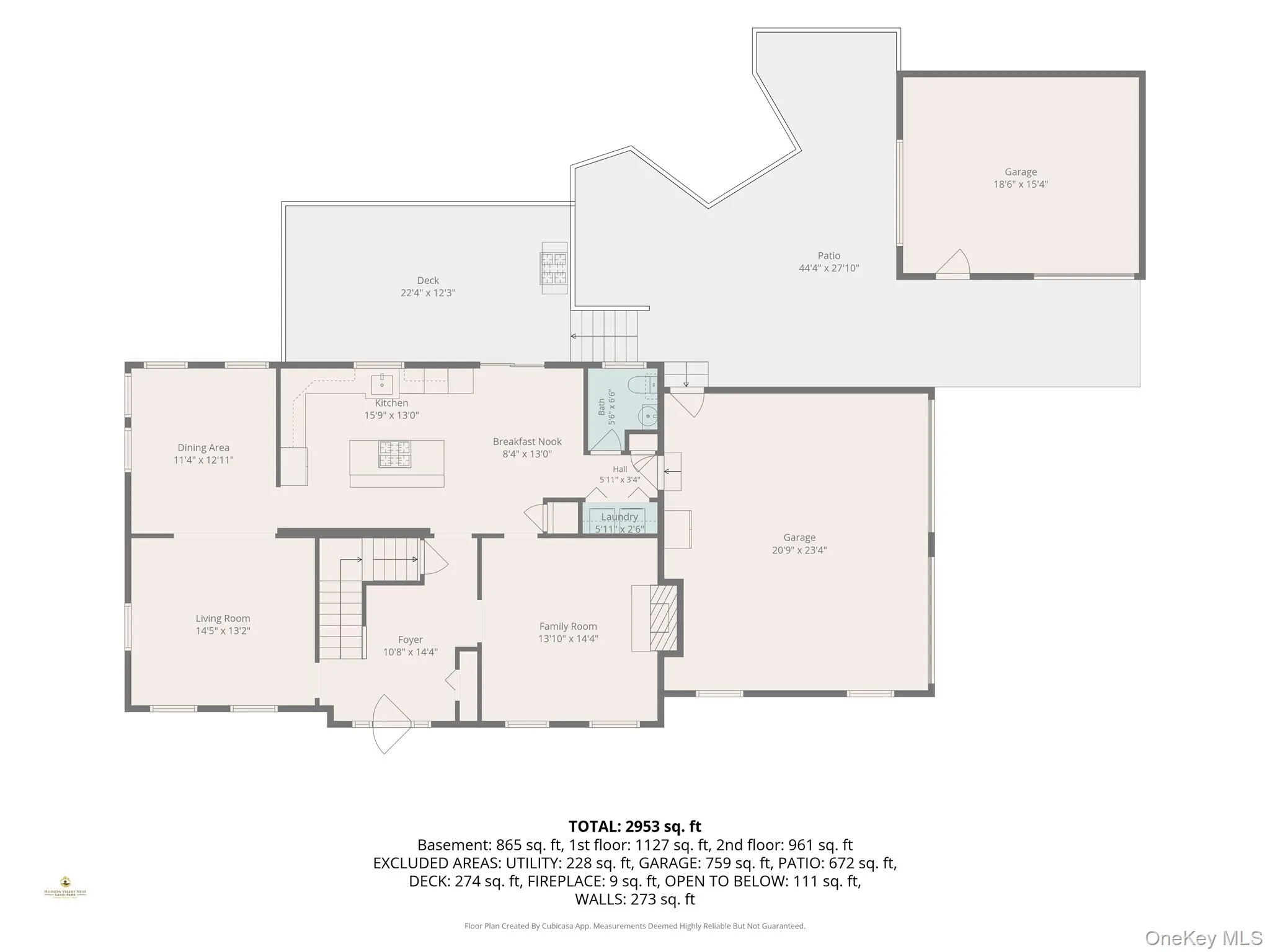 Main Level Floor Plan with dimensions Main Level Floor Plan with dimensions