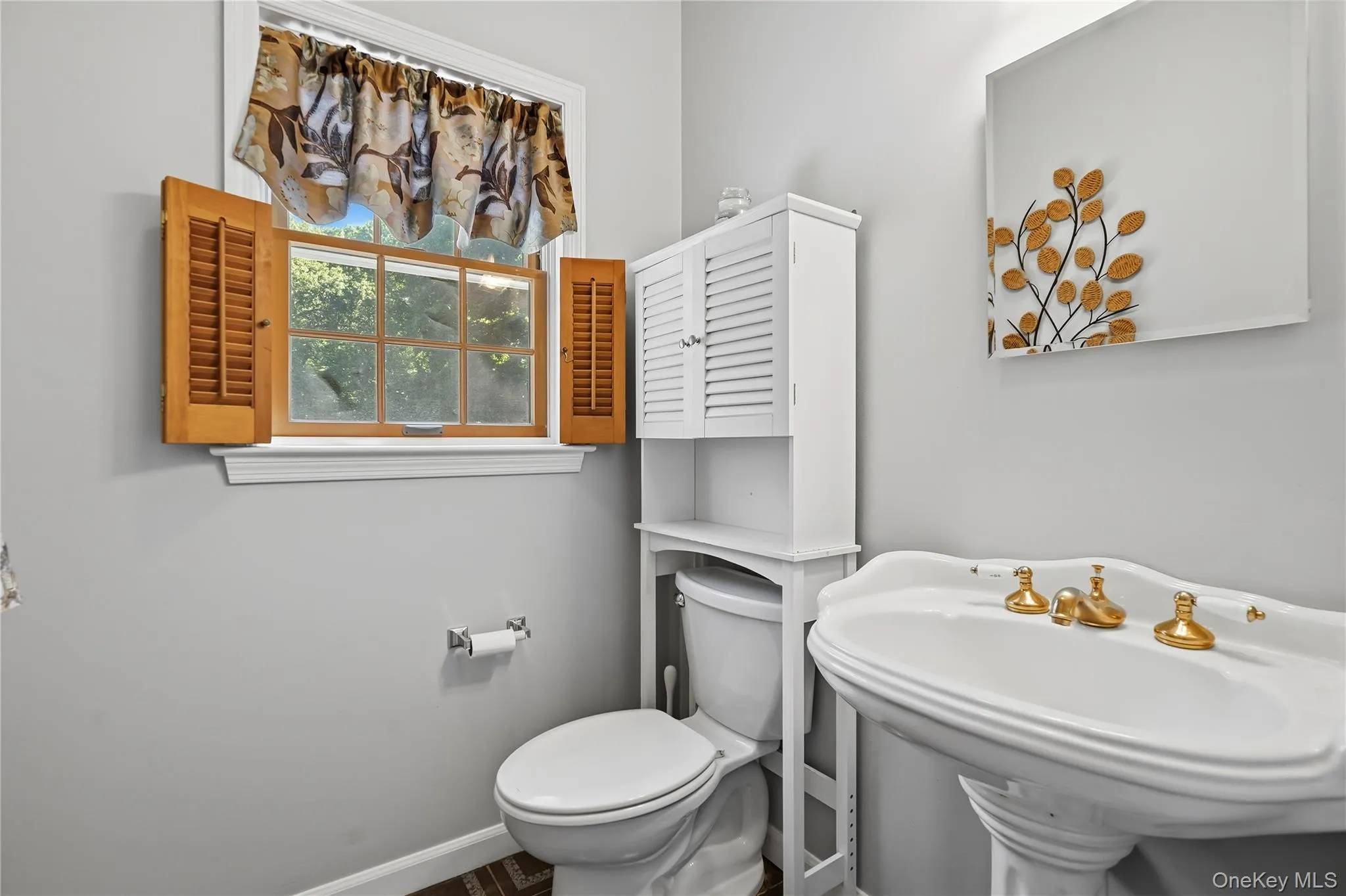Main floor powder room Main floor powder room