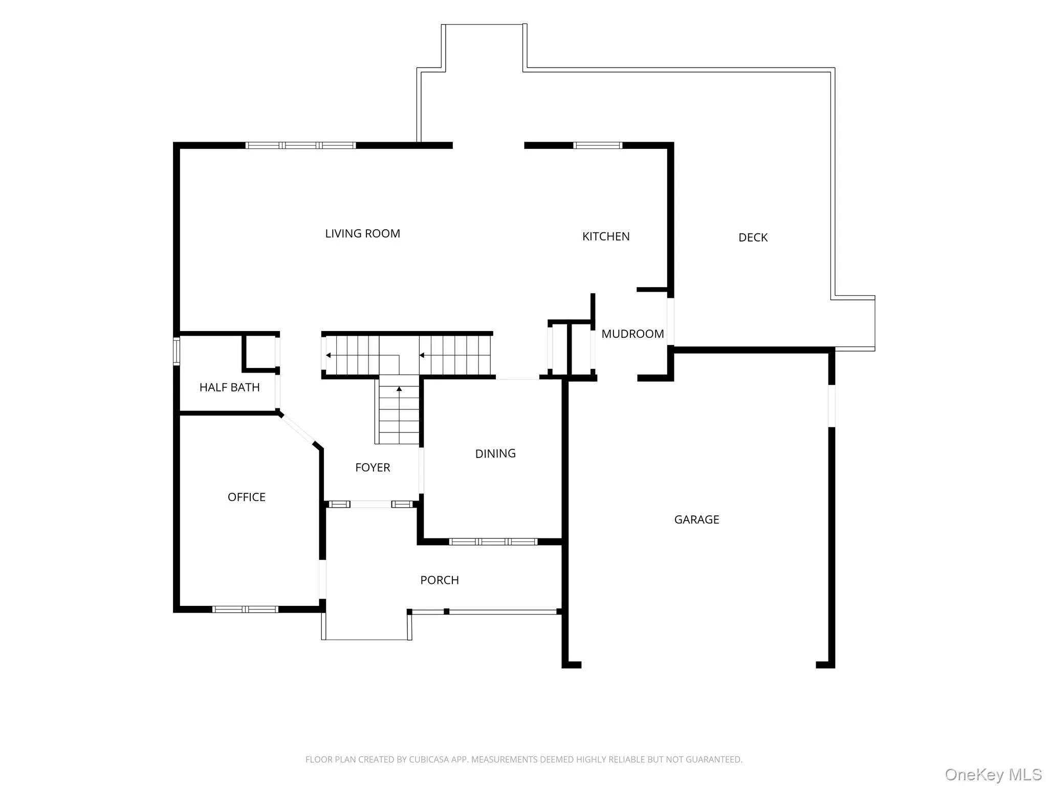 Main floor plan. Main floor plan.