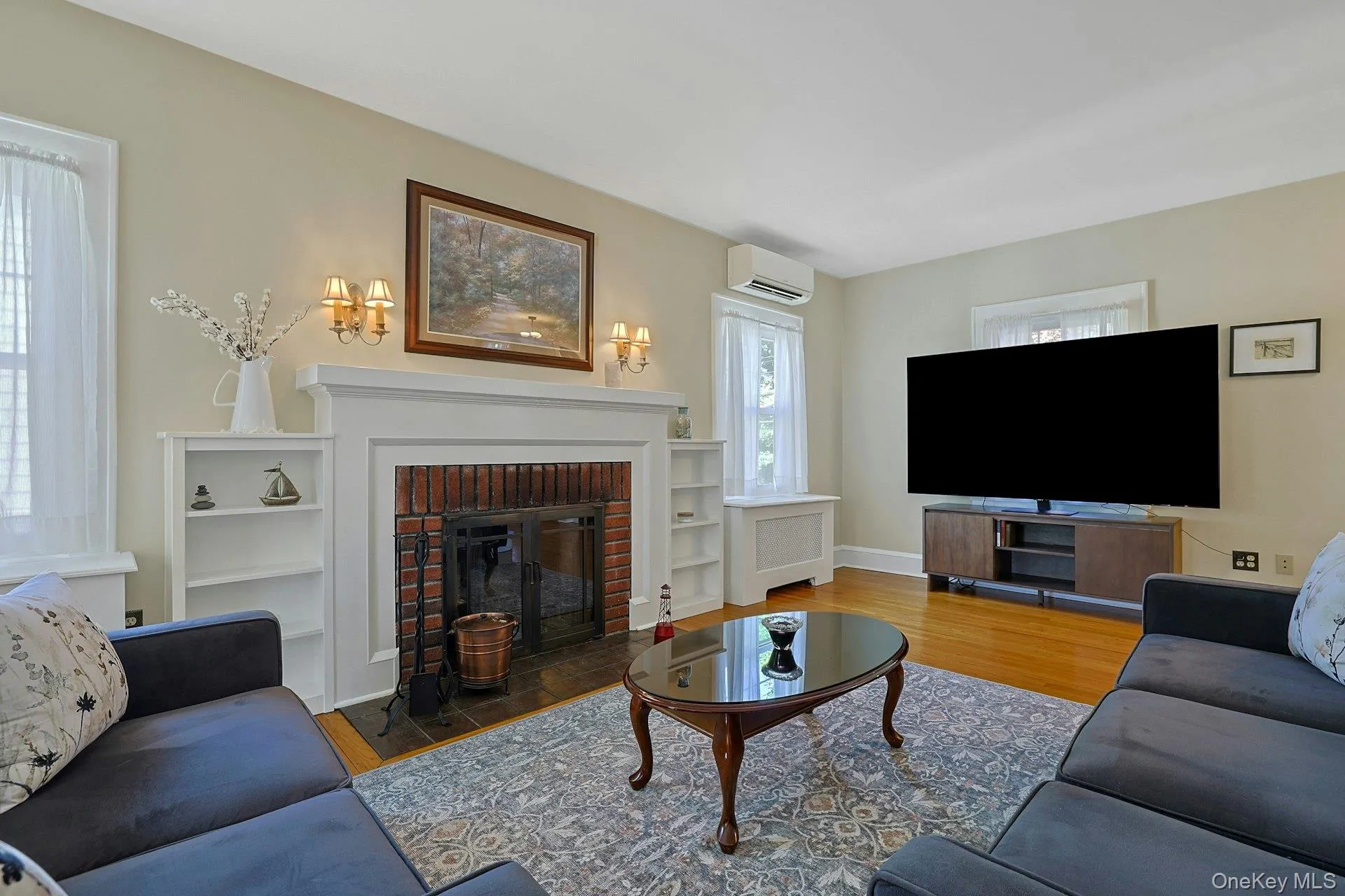 Living room with fireplace Living room with fireplace