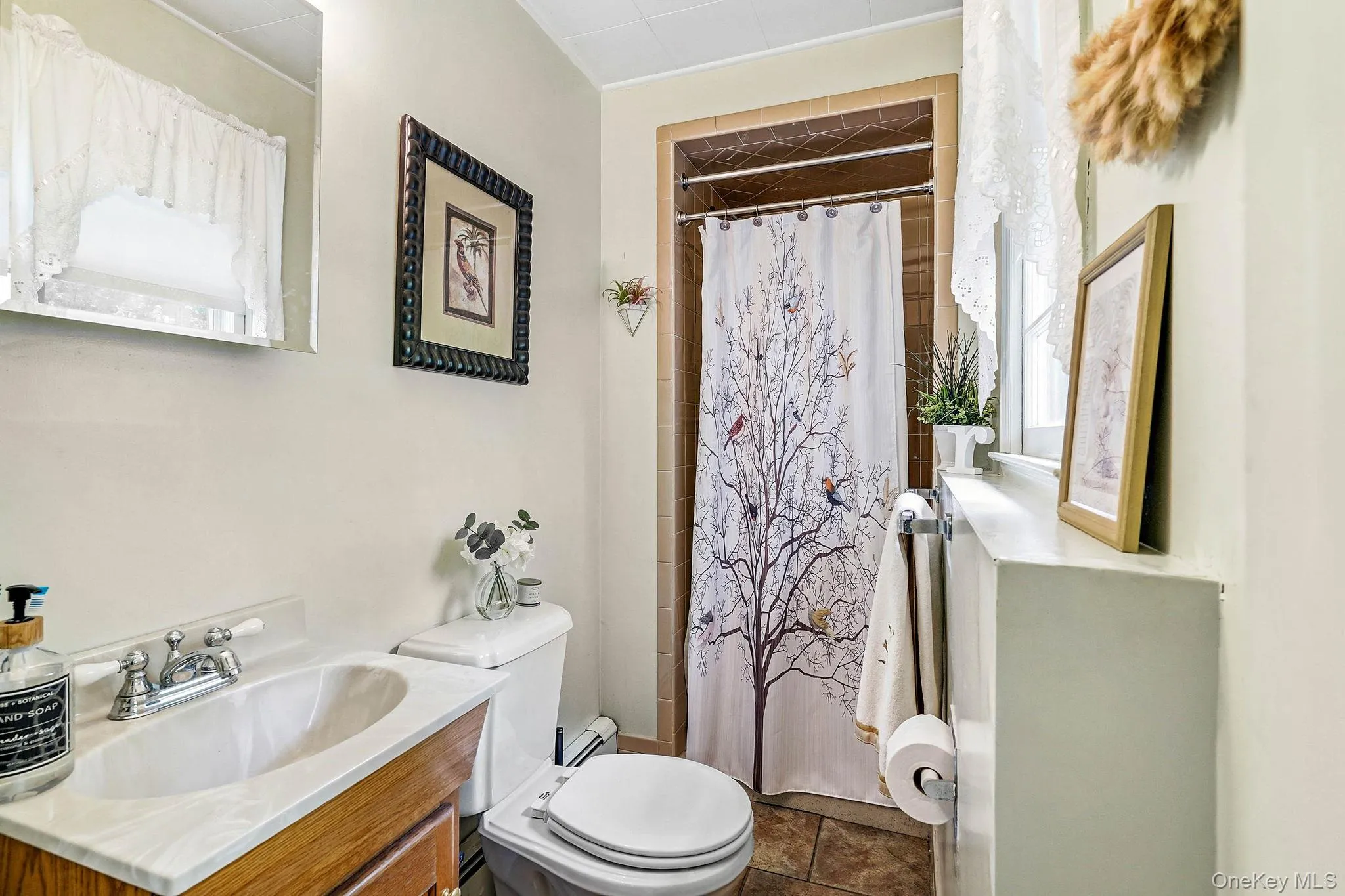 Full bath on lower level Full bath on lower level