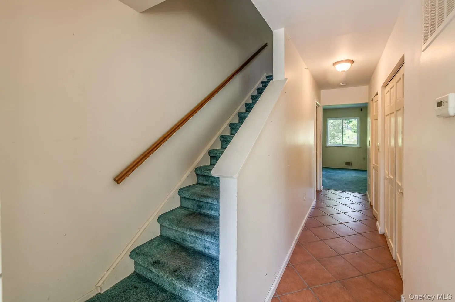Stairs to the bedroom level Stairs to the bedroom level