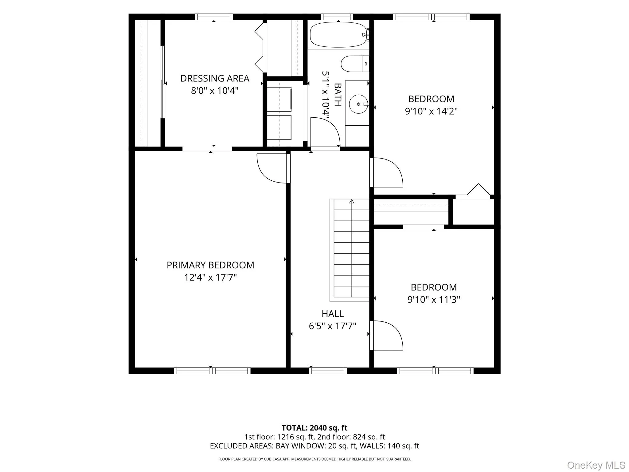 Second floor layout Second floor layout