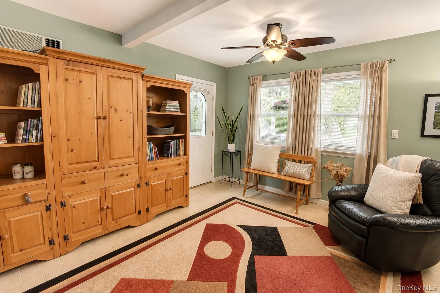 Family room has side entry to driveway Family room has side entry to driveway