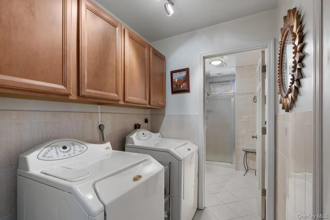 Separate first-floor laundry room Separate first-floor laundry room
