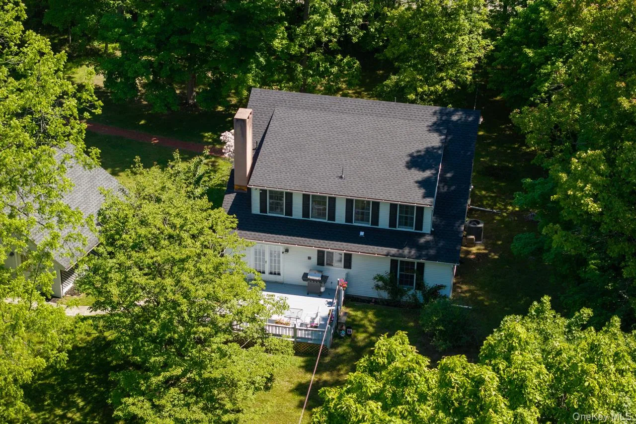 Peaceful and private, on a lightly wooded lot Peaceful and private, on a lightly wooded lot