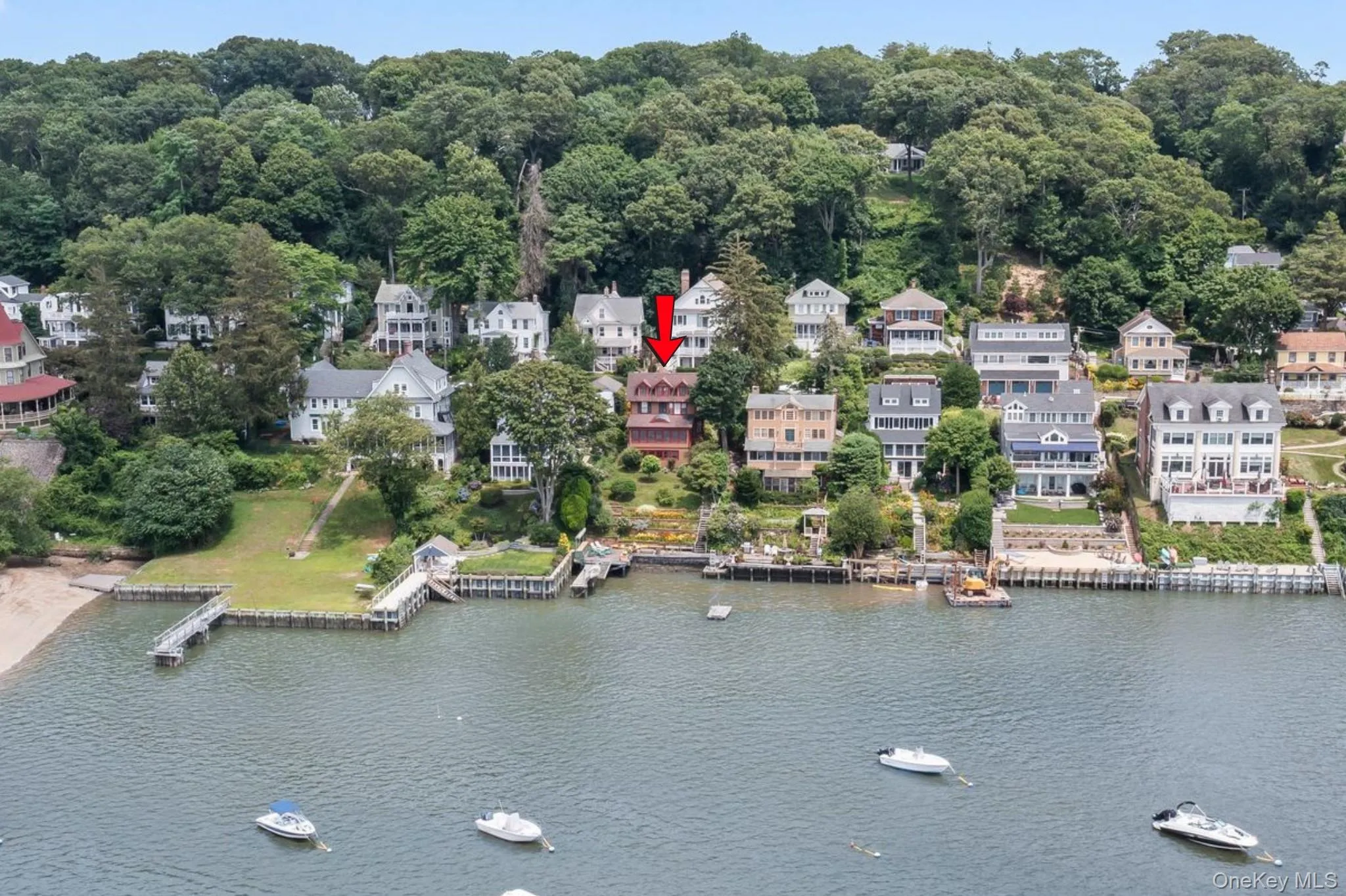 Rare waterfront Victorian with private dock on Northport Harbor Rare waterfront Victorian with private dock on Northport Harbor