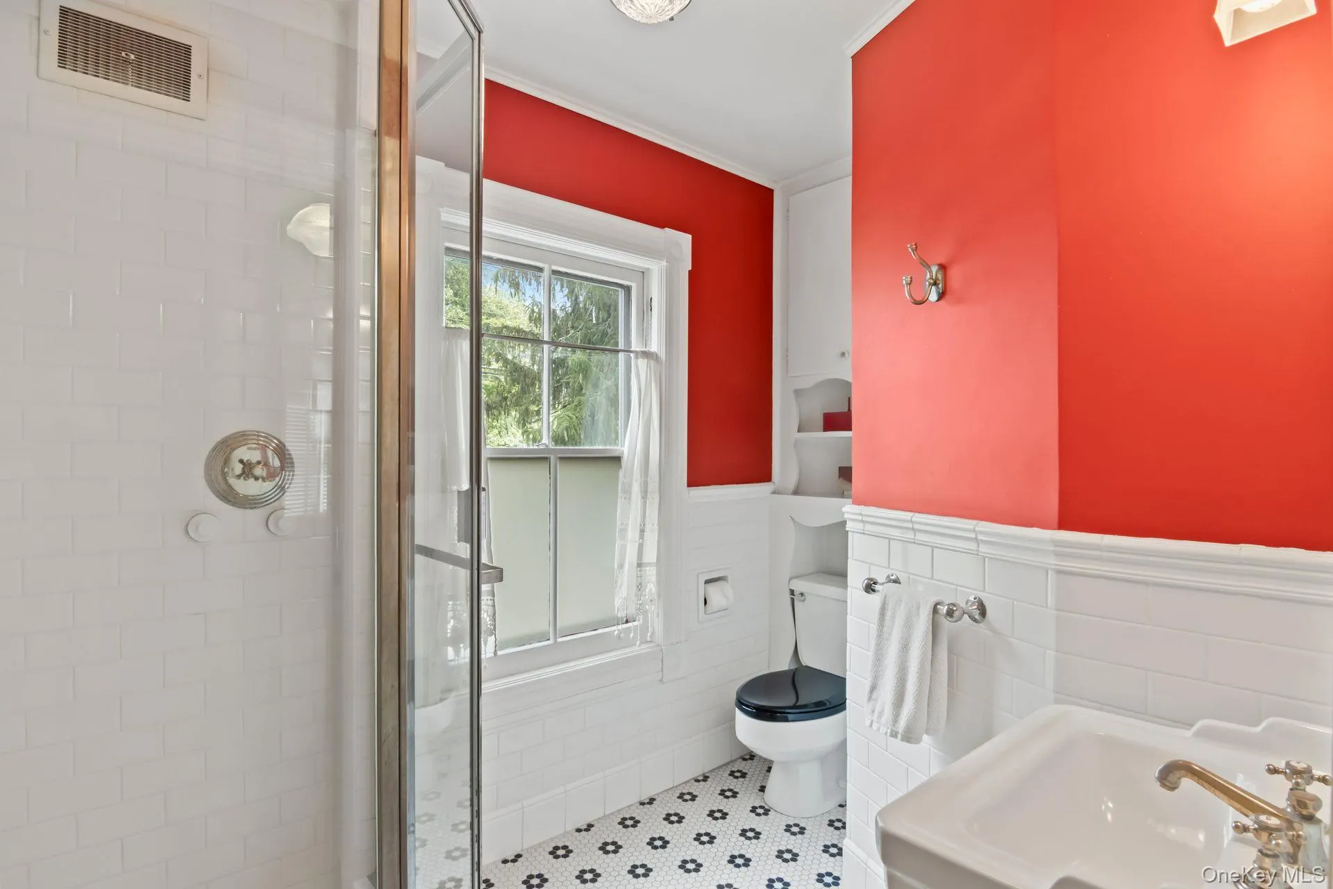 Full bath with classic details Full bath with classic details