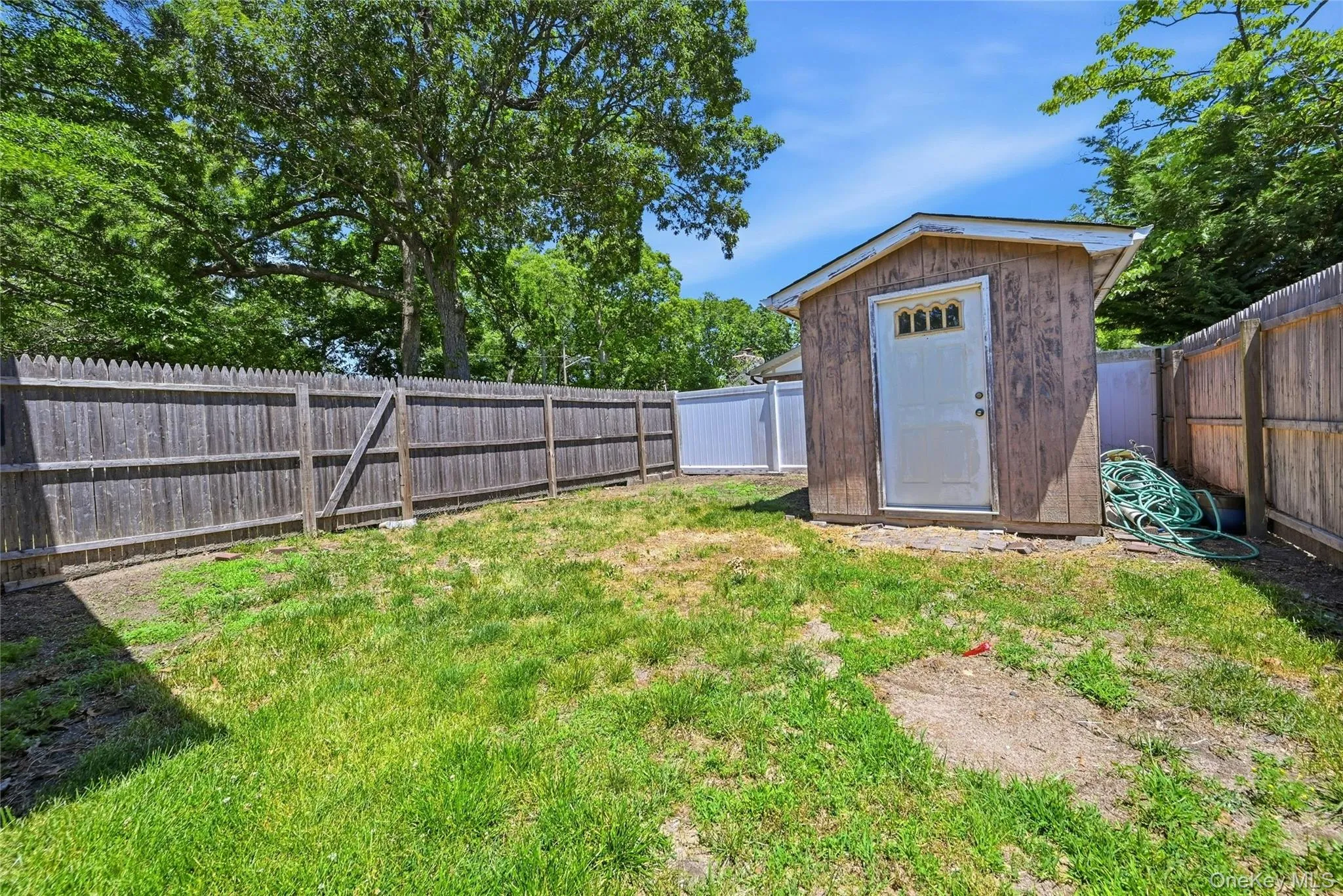 Shed for outdoor storage. Shed for outdoor storage.