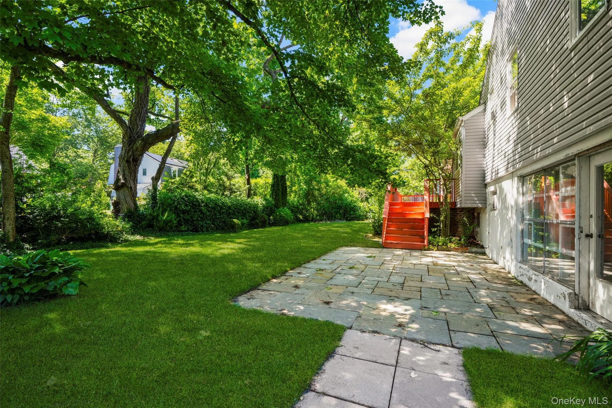 Patio from Family room with access to deck and Backyard. Patio from Family room with access to deck and Backyard.