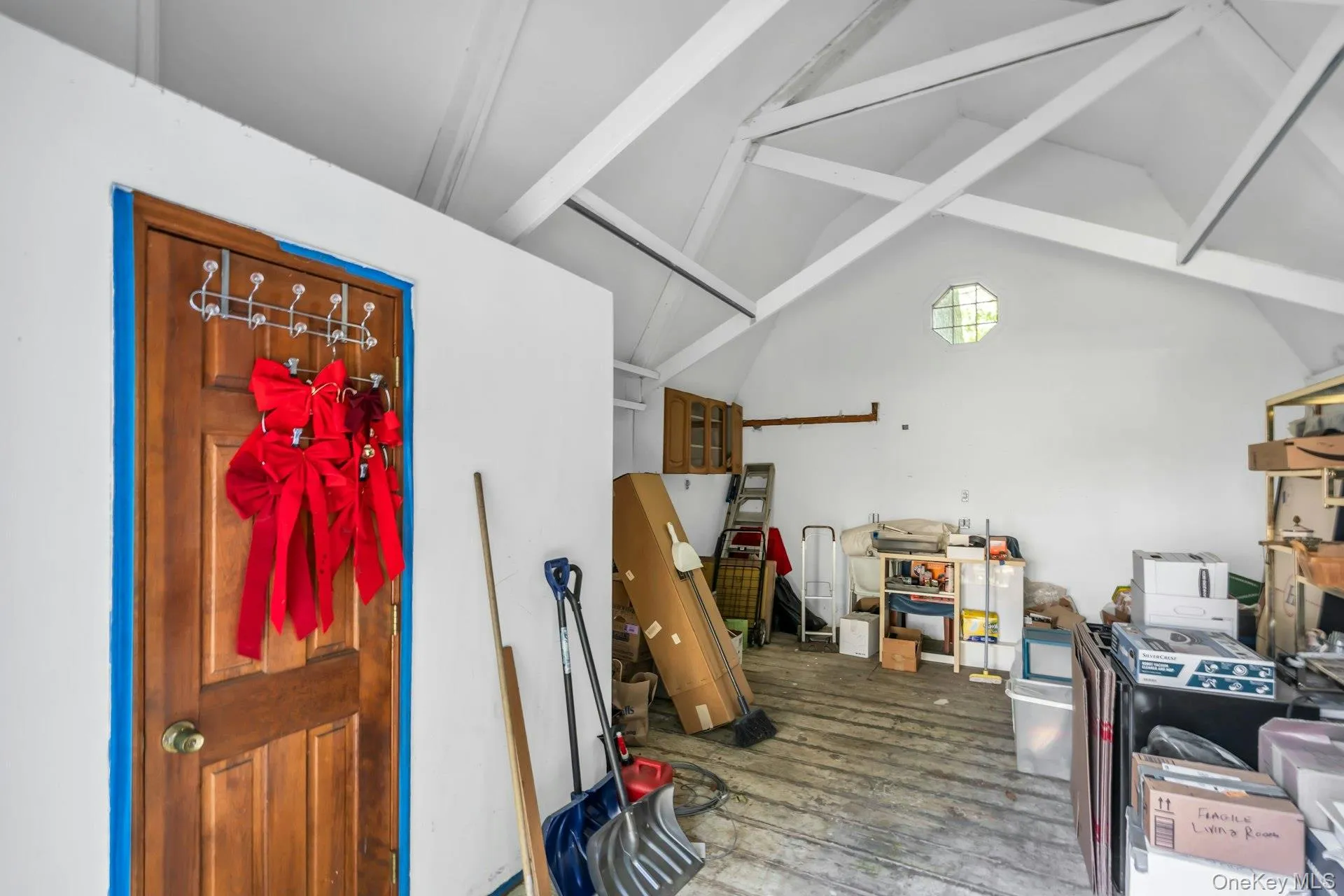 Barn Interior- High Ceilings, Skylight & Rear Door Barn Interior- High Ceilings, Skylight & Rear Door