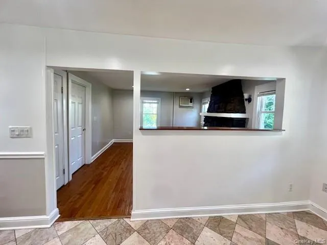 Private entry to the Living Room with Cut Out Private entry to the Living Room with Cut Out