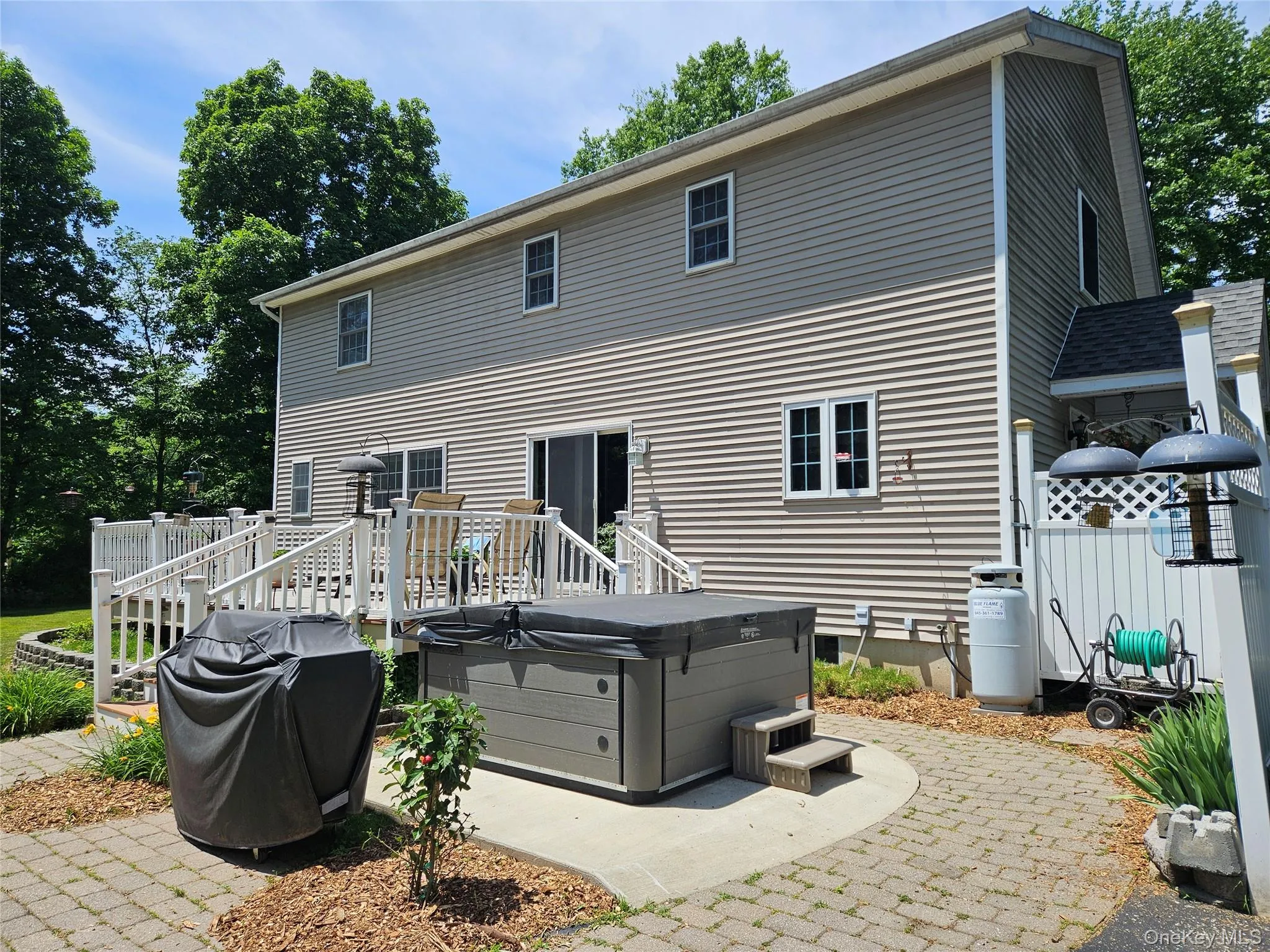 Hot Tub, Pavers, Deck & landscaping Hot Tub, Pavers, Deck & landscaping