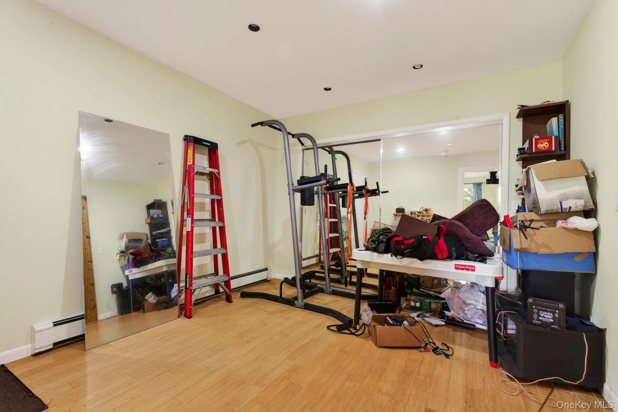 Exercise room lower level Exercise room lower level
