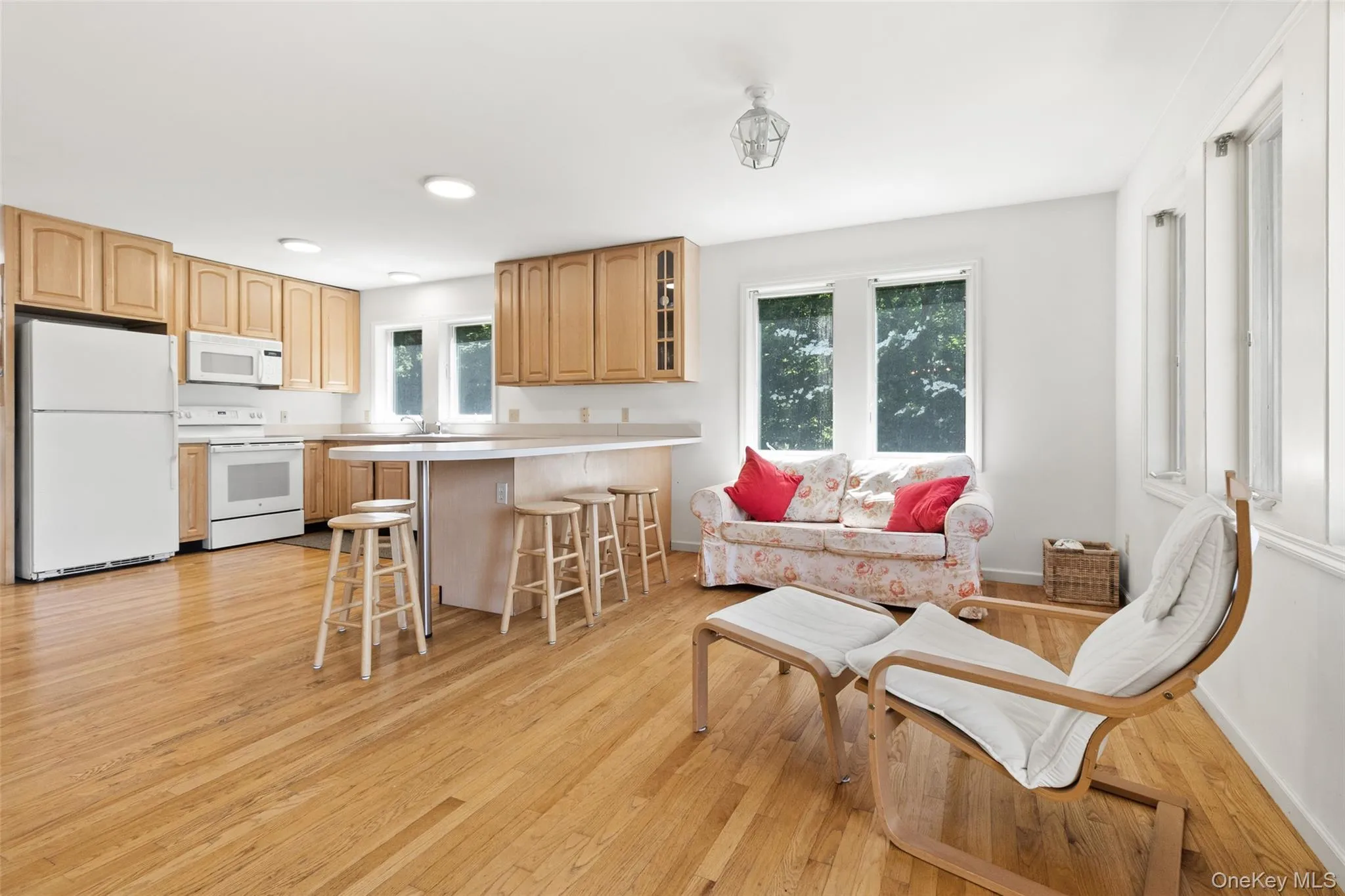 Kitchen, dining room, living room all open to the lake Kitchen, dining room, living room all open to the lake