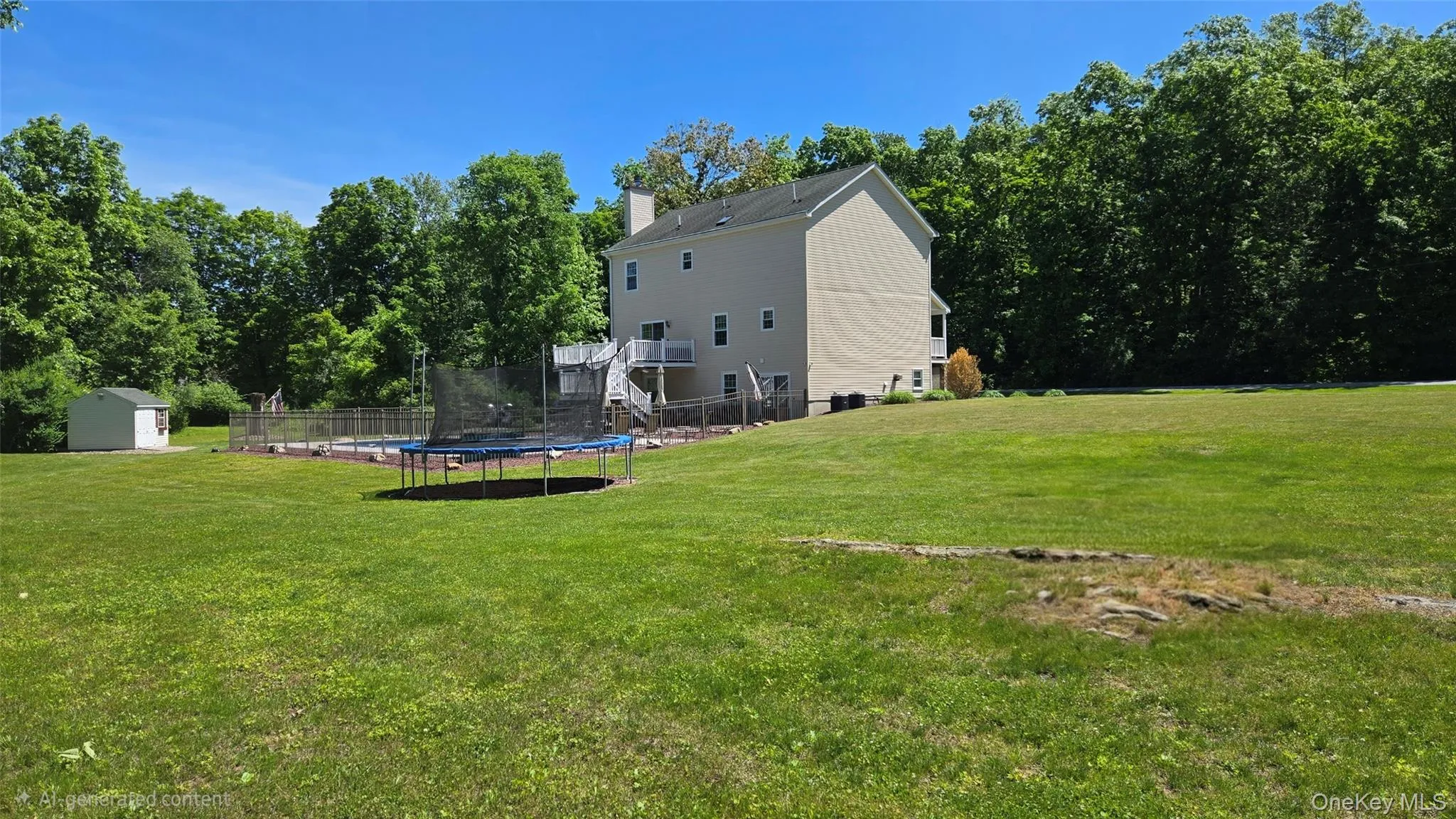 Look of leveled land featuring backyard and pool area plus a shed. Absolutely great for family fun. Look of leveled land featuring backyard and pool area plus a shed. Absolutely great for family fun.