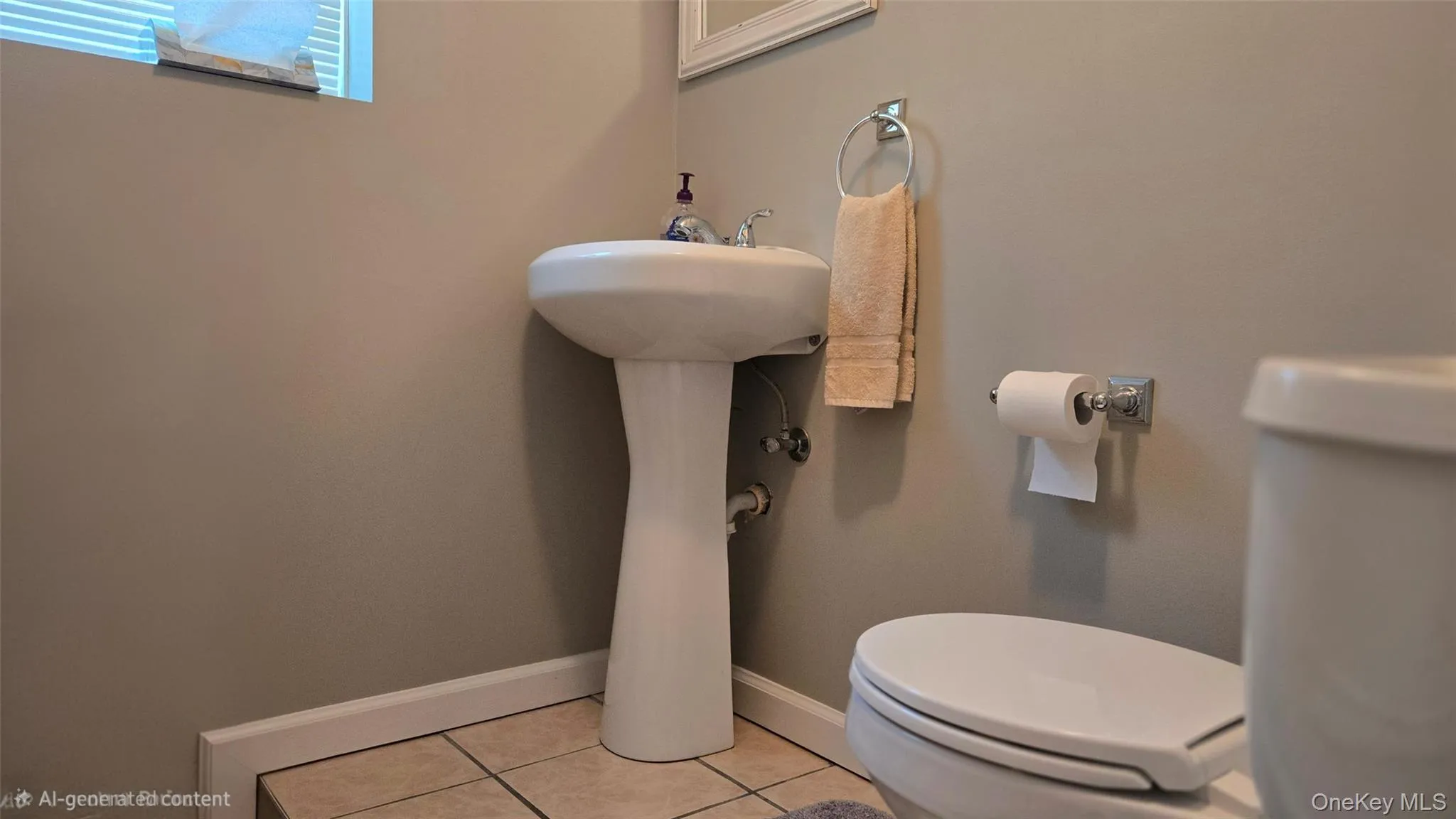 Half bath on lower level Half bath on lower level