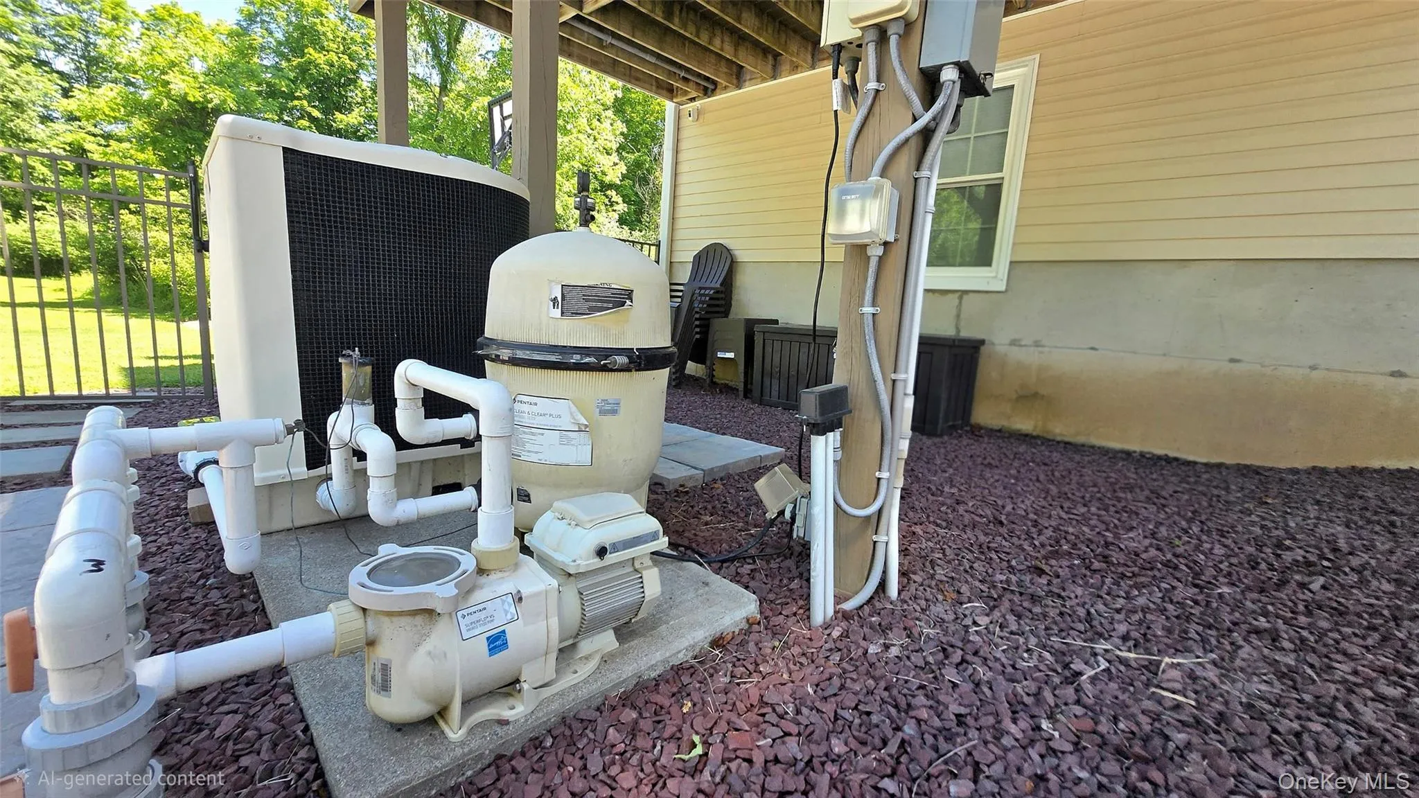 Well organized pool equipment Well organized pool equipment