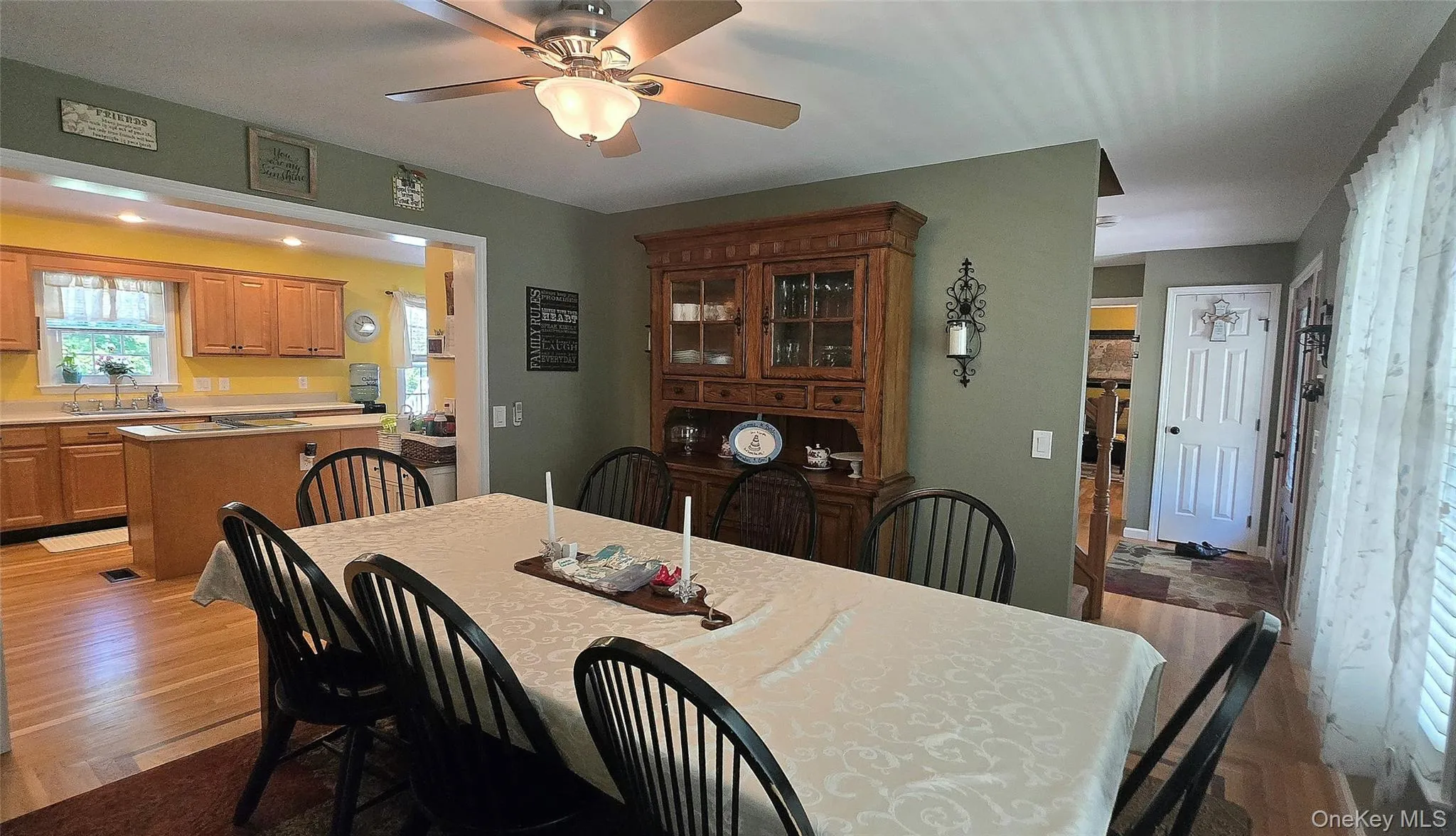 Hardwood floor dining room, another + in this home. Hardwood floor dining room, another + in this home.