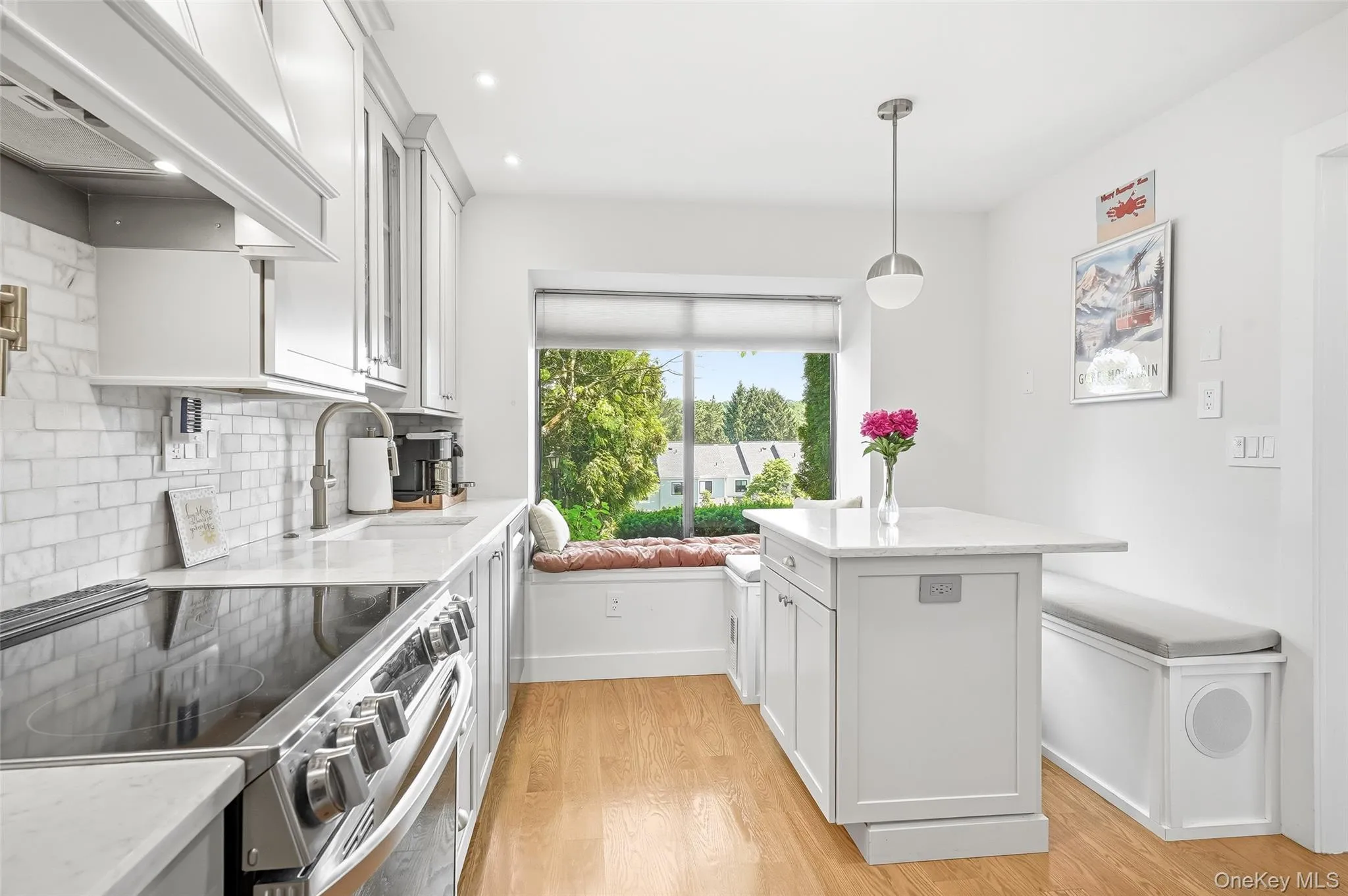 Country kitchen with stainless appliances Country kitchen with stainless appliances