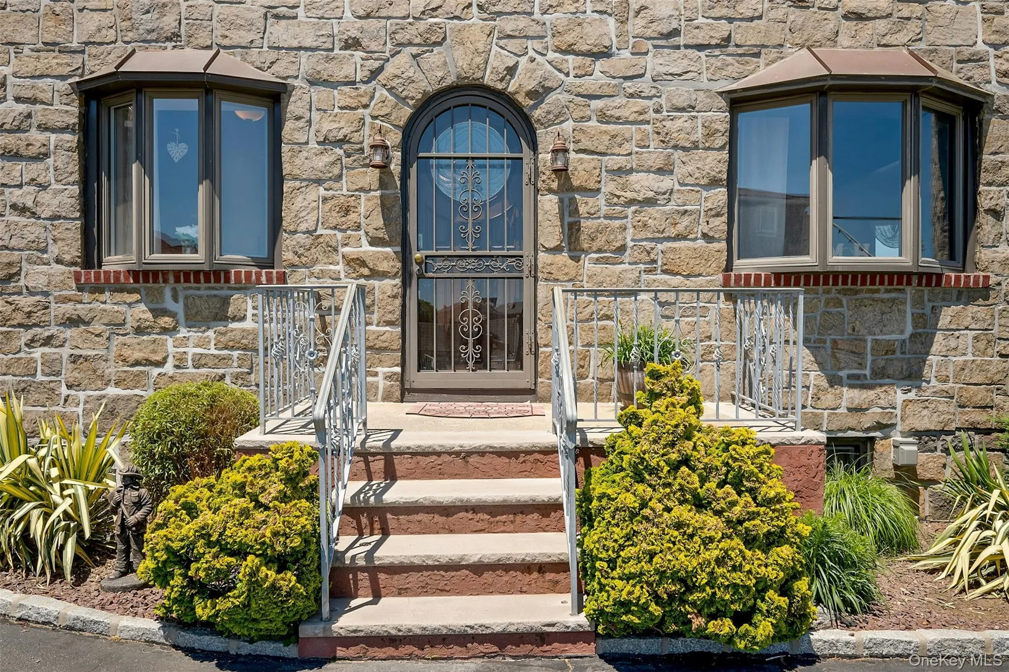 Stately front entrance Stately front entrance
