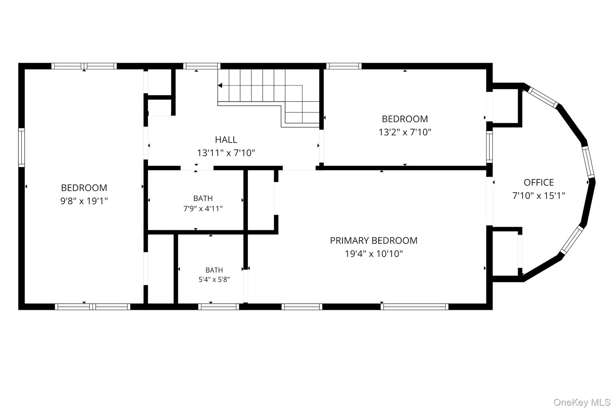 Primary Bedroom, Full Bath, Office, 2 additional Bedrooms and Full Hall Bath on the second floor Primary Bedroom, Full Bath, Office, 2 additional Bedrooms and Full Hall Bath on the second floor