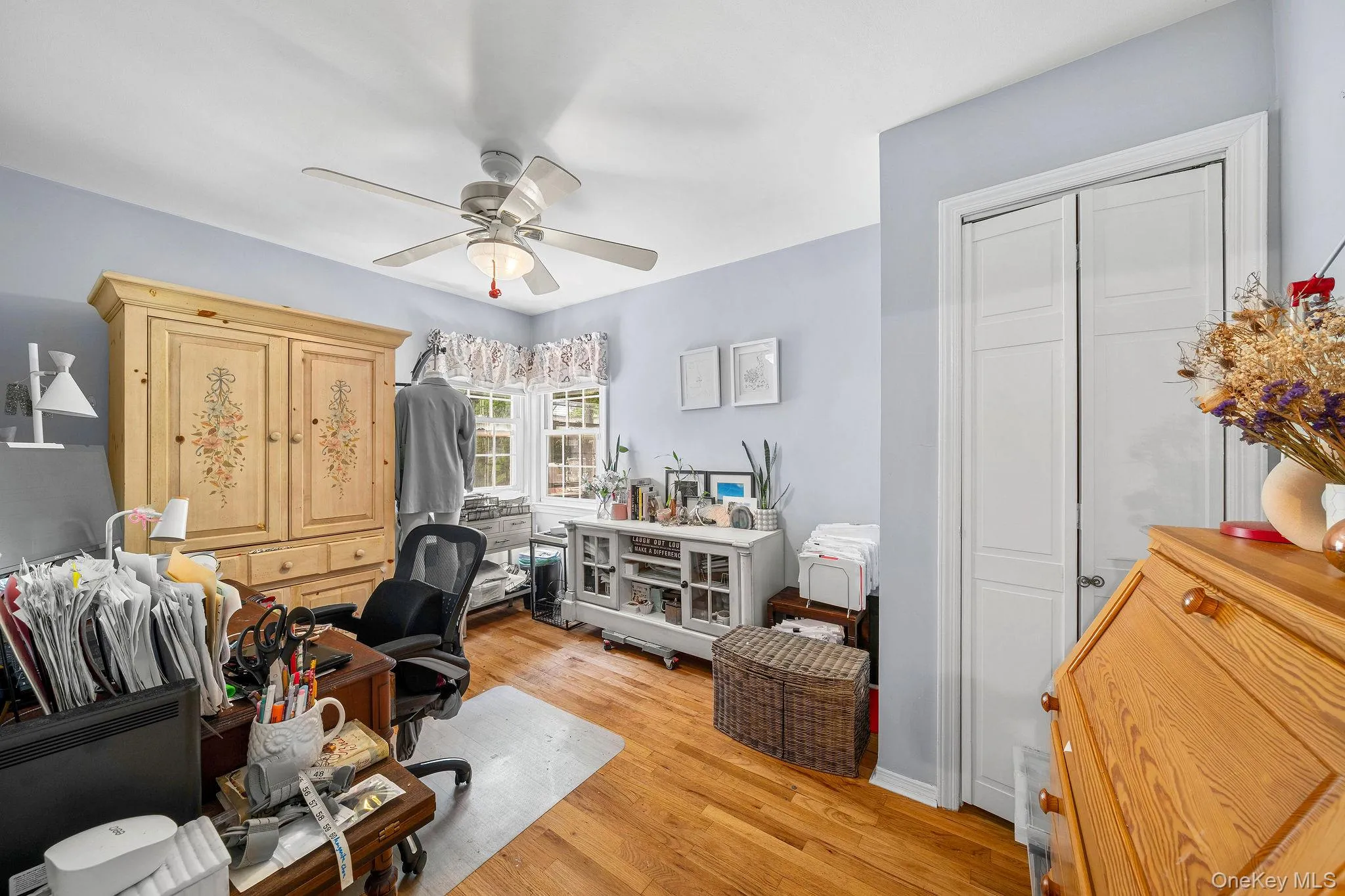 First Floor - Bedroom 2 - Currently Used as Office. First Floor - Bedroom 2 - Currently Used as Office.