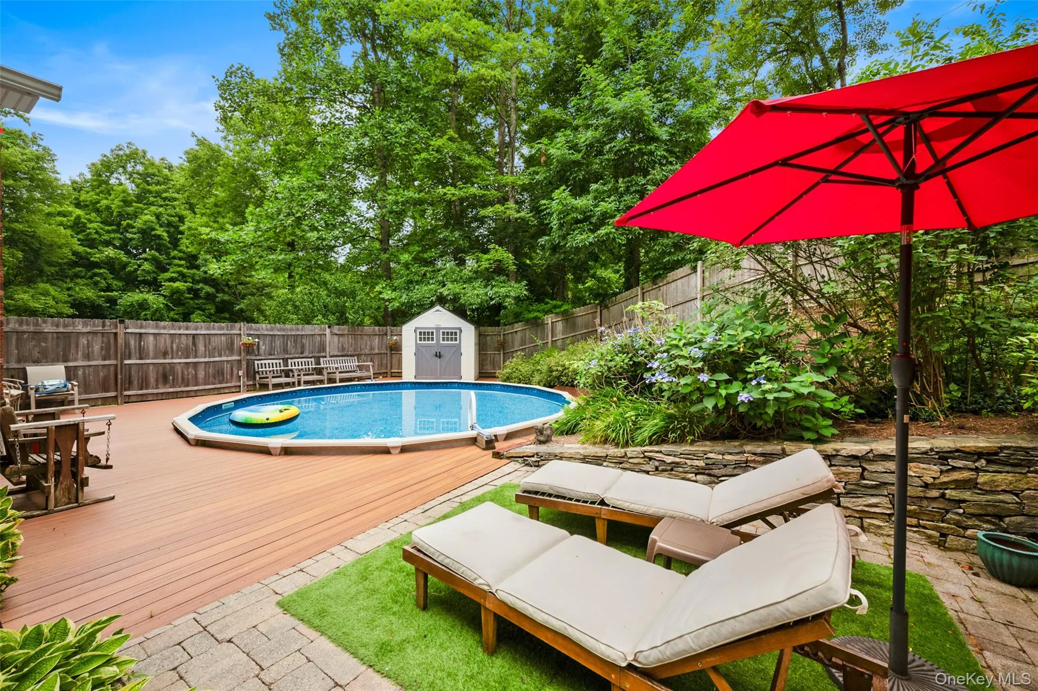 Heated Pool in Deck Heated Pool in Deck