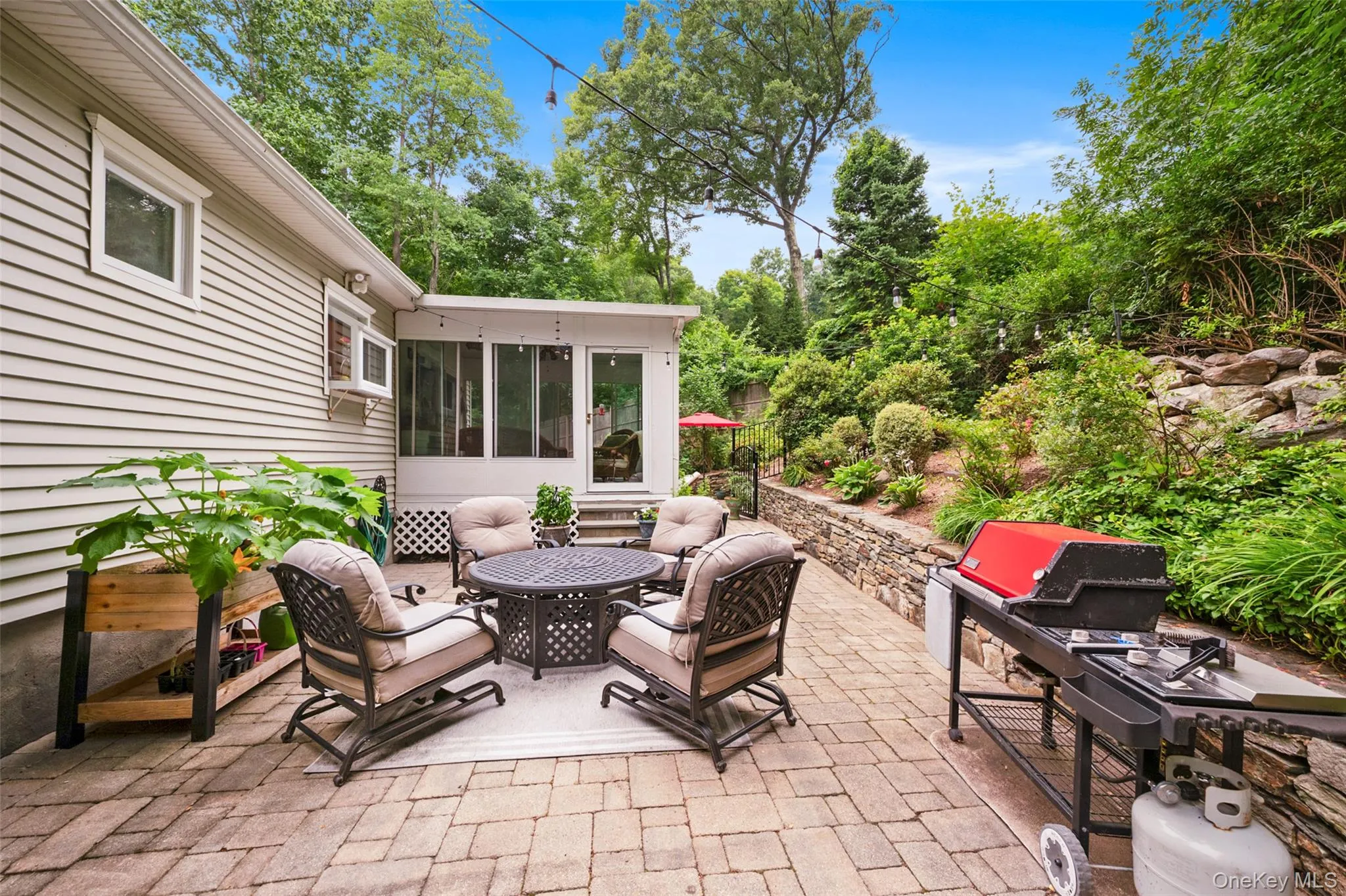 Patio and Landscaped Backyard Patio and Landscaped Backyard