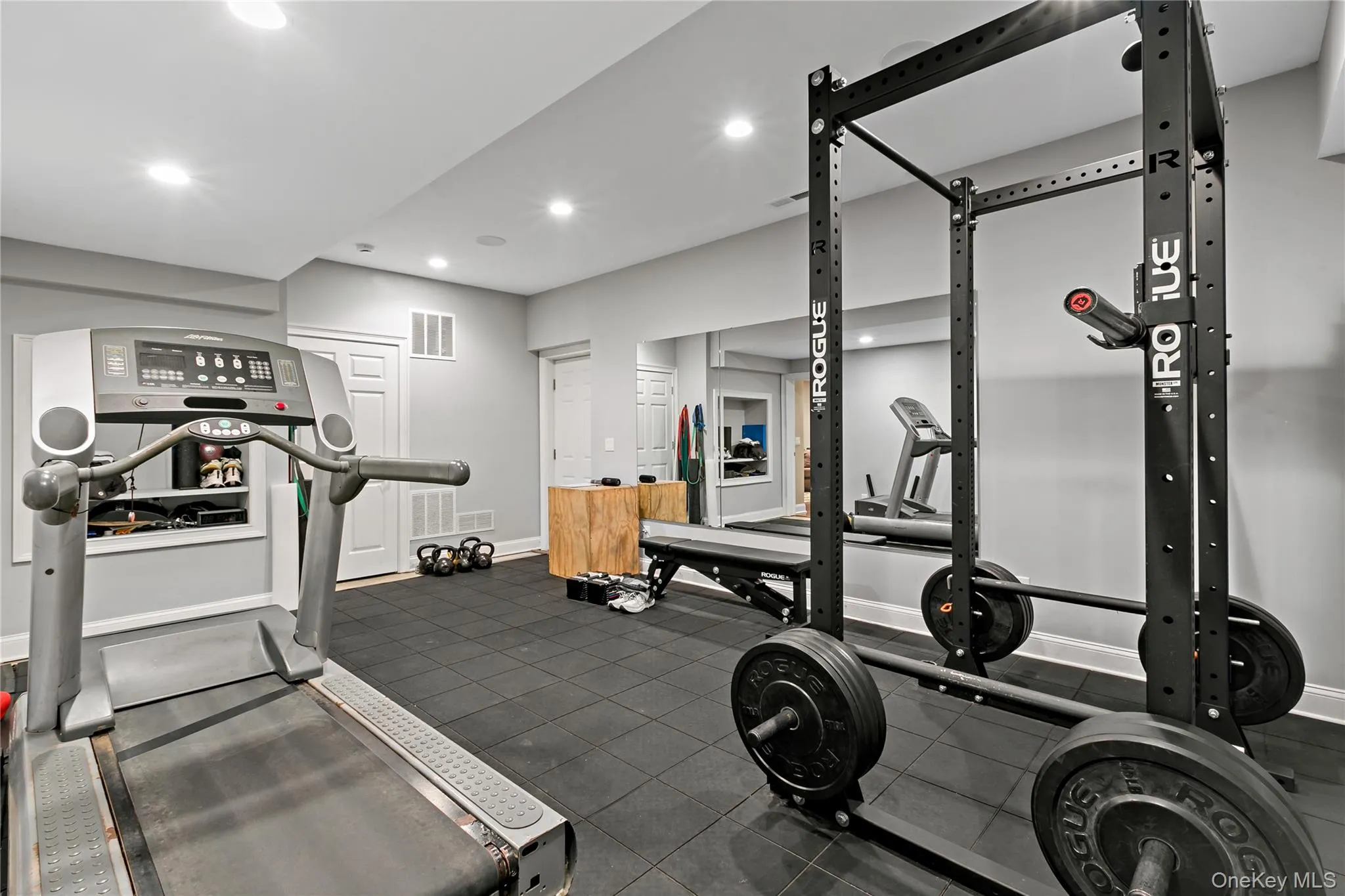 Gym area of lower level, Gym area of lower level,