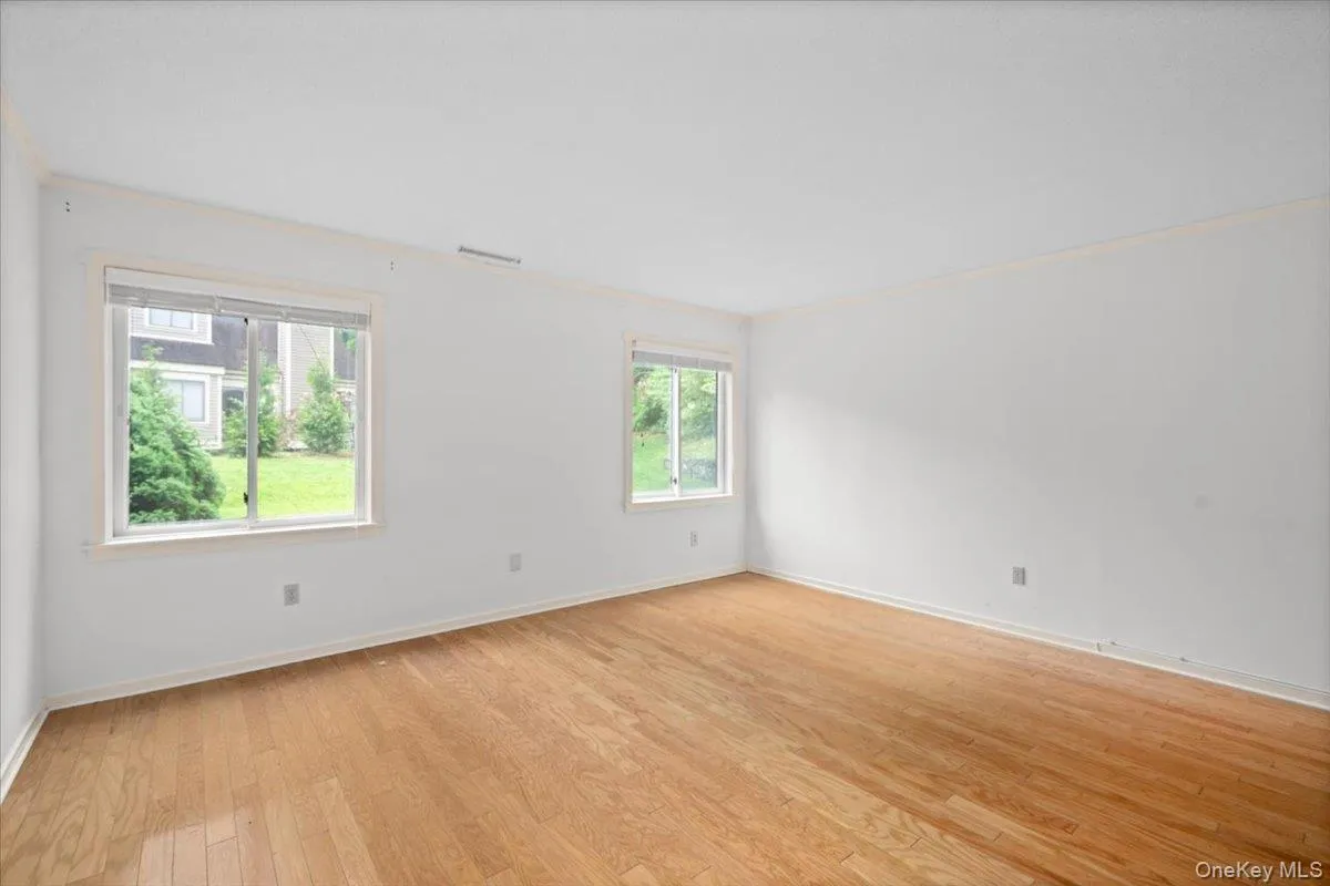 Main level primary bedroom with en suite, large closet and privacy Main level primary bedroom with en suite, large closet and privacy
