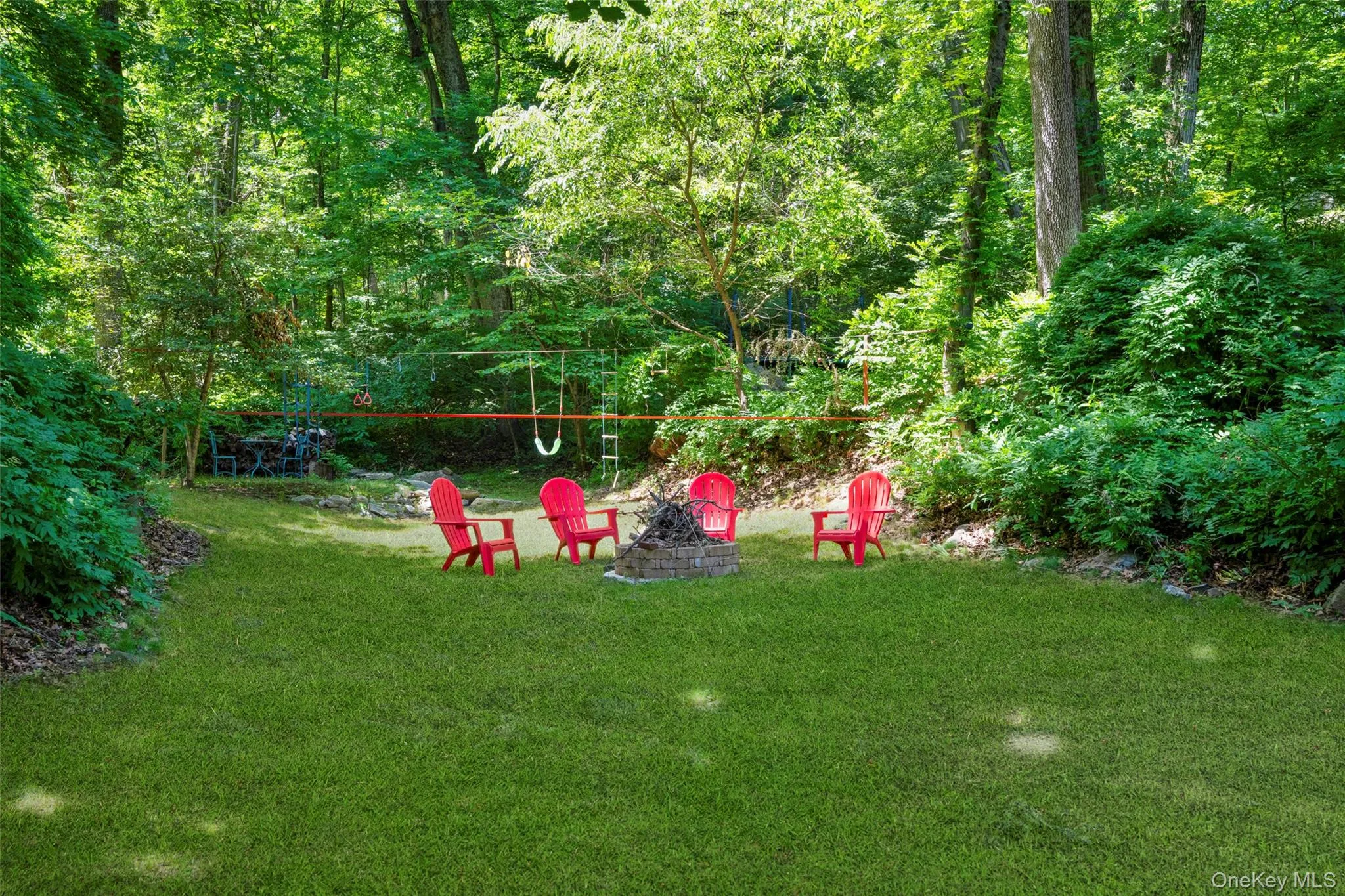 The wooded lot. The wooded lot.