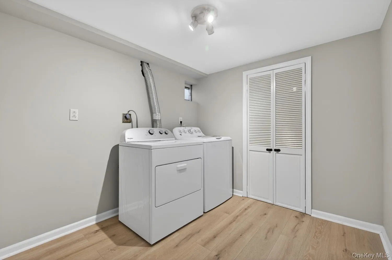 Dedicated Laundry Room Is Light and Bright Dedicated Laundry Room Is Light and Bright