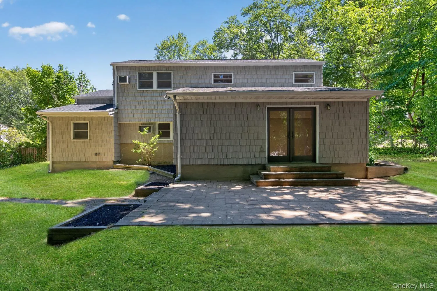 Leafy and Cool With A BIG Paver Patio To Enjoy This Summer! Leafy and Cool With A BIG Paver Patio To Enjoy This Summer!