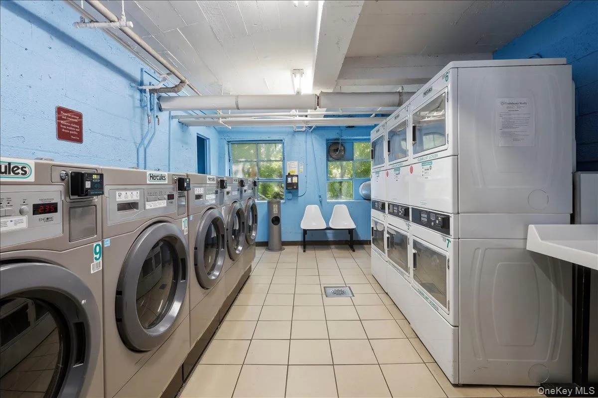 Located in the basement of the building Located in the basement of the building