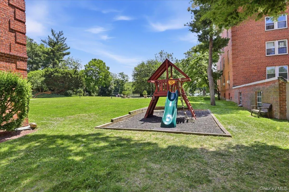 Playground and plenty of green space Playground and plenty of green space